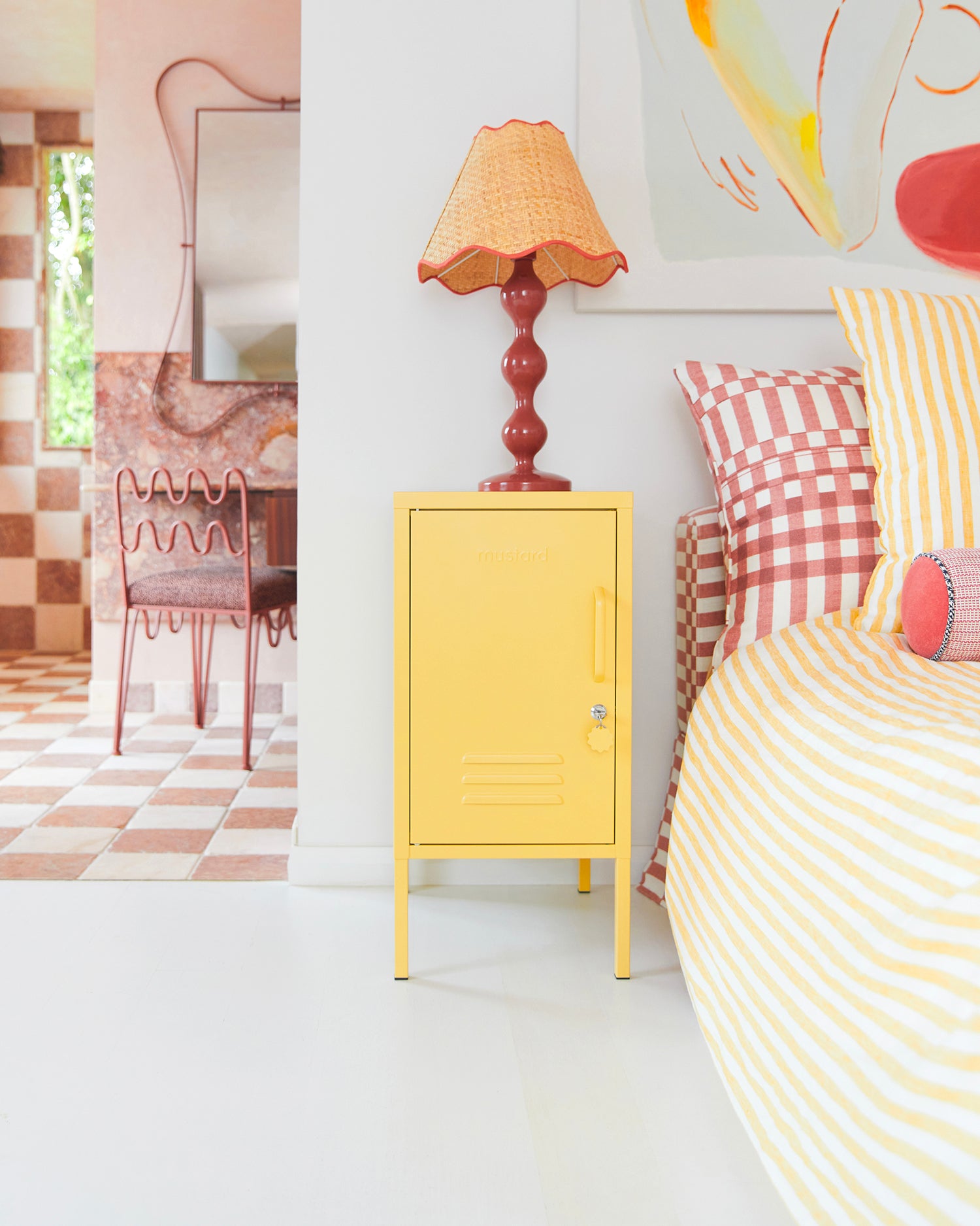 Comodino in metallo The Shorty