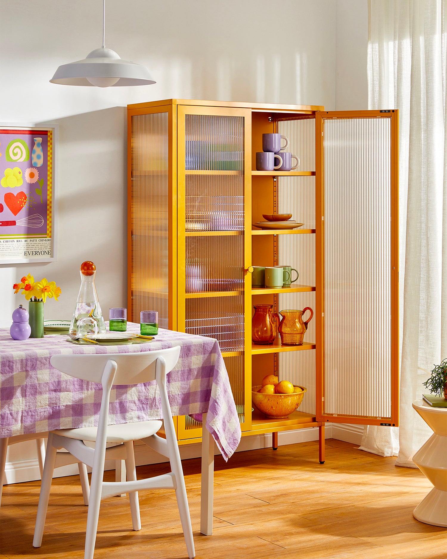 Vetrina in metallo e vetro The Collector