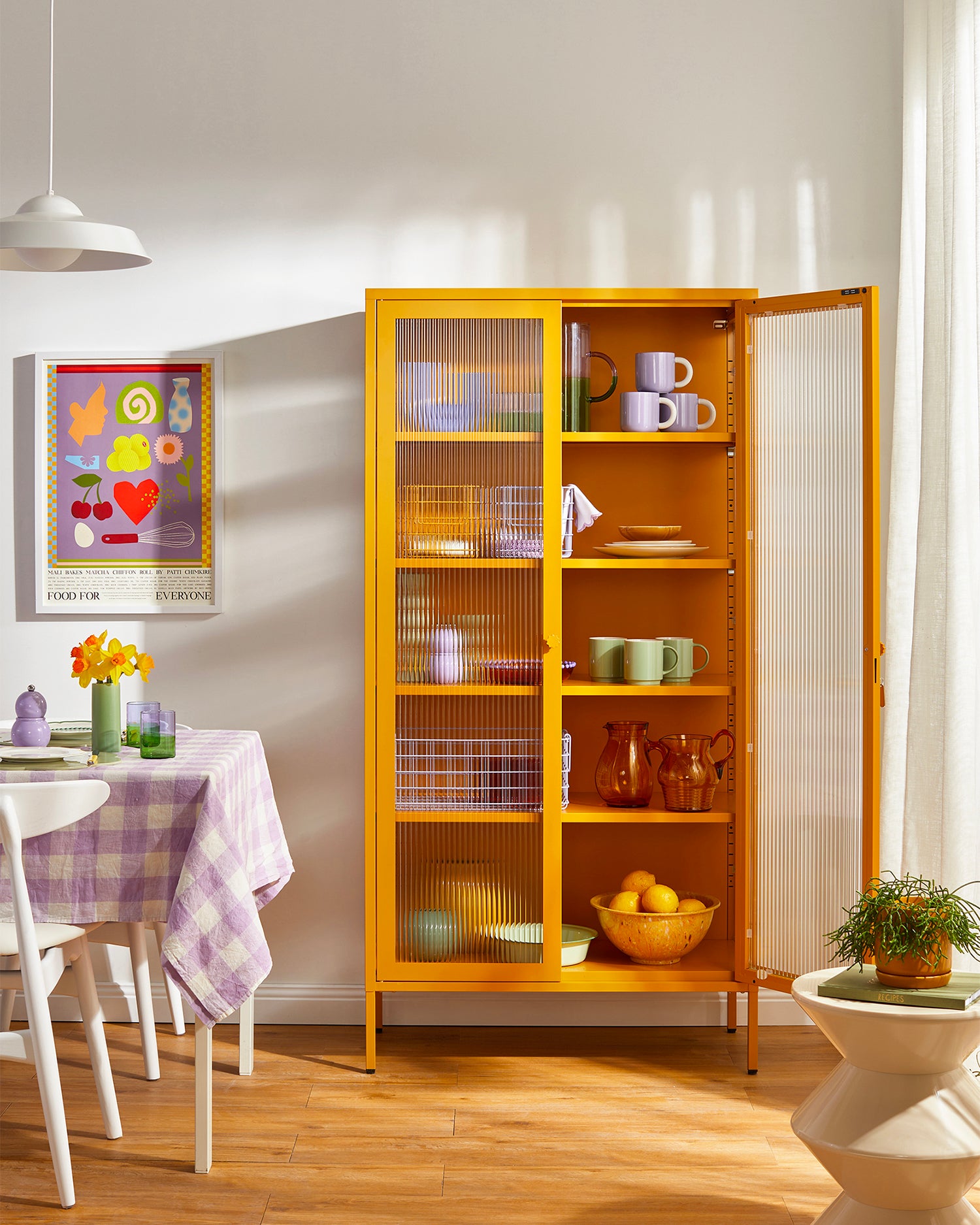 Vetrina in metallo e vetro The Collector