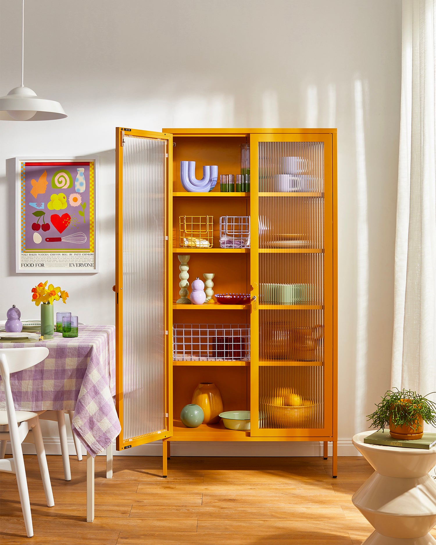 Vetrina in metallo e vetro The Collector