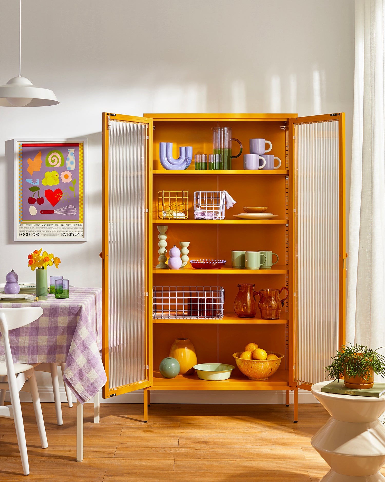 Vetrina in metallo e vetro The Collector