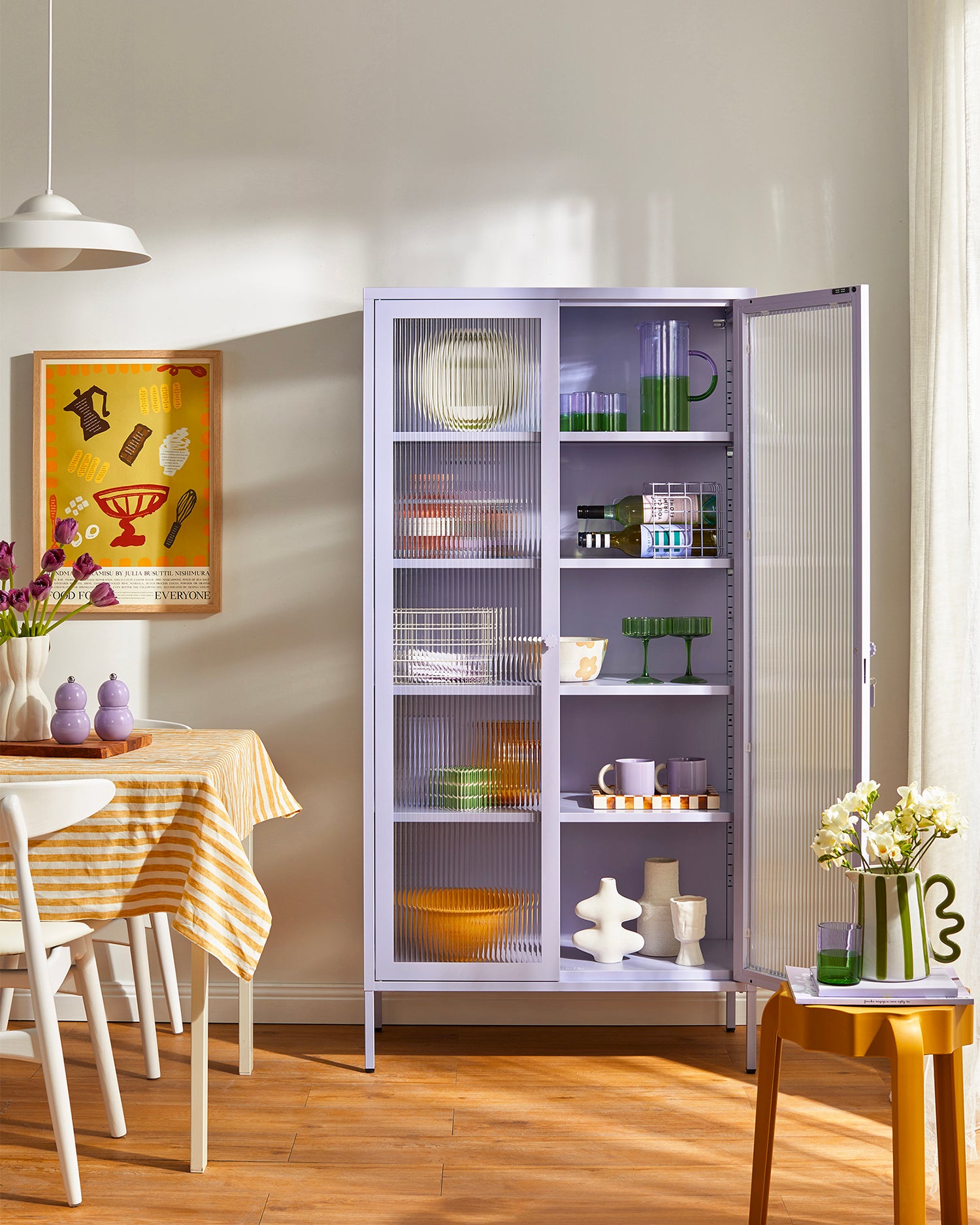 Vetrina in metallo e vetro The Collector