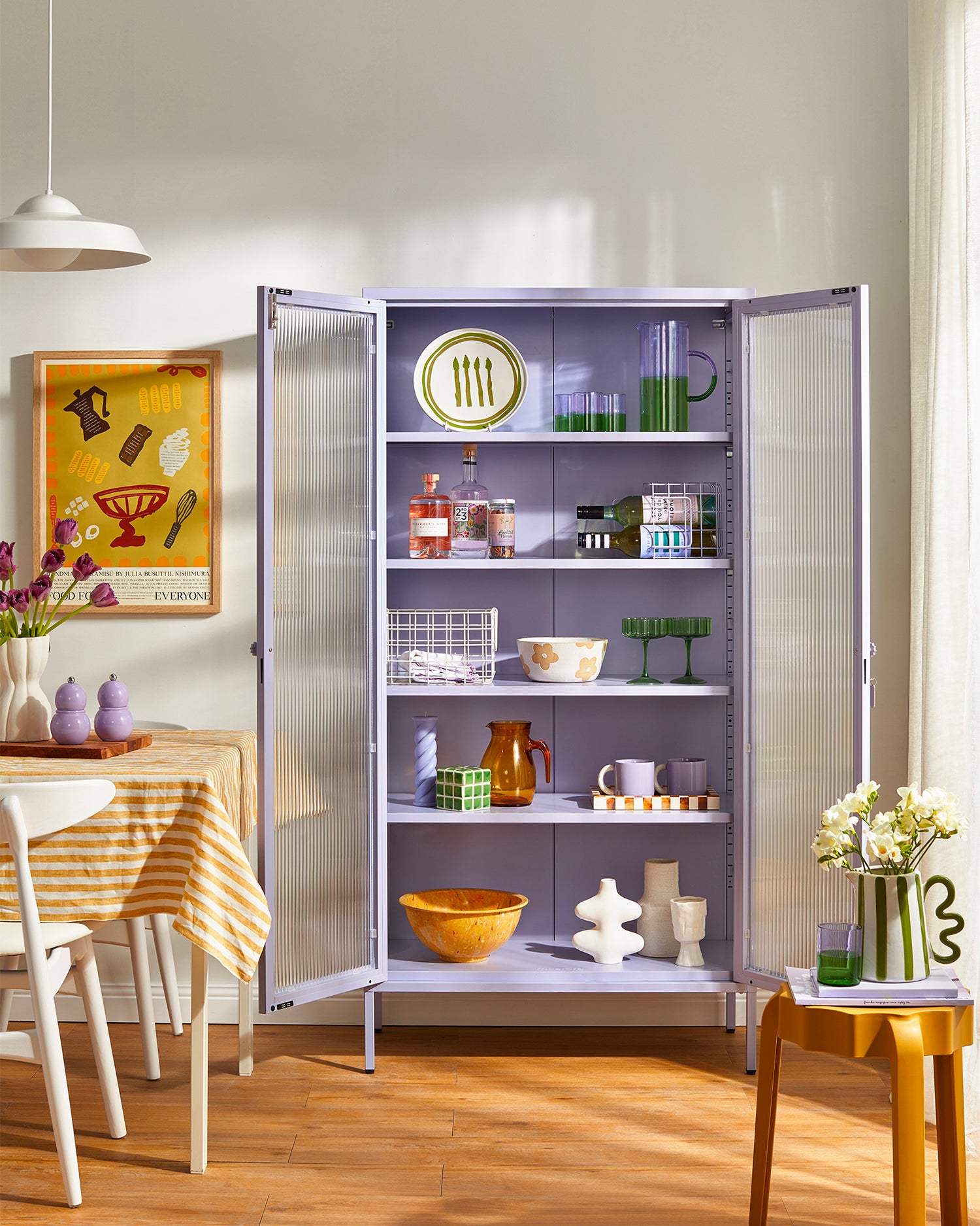 Vetrina in metallo e vetro The Collector