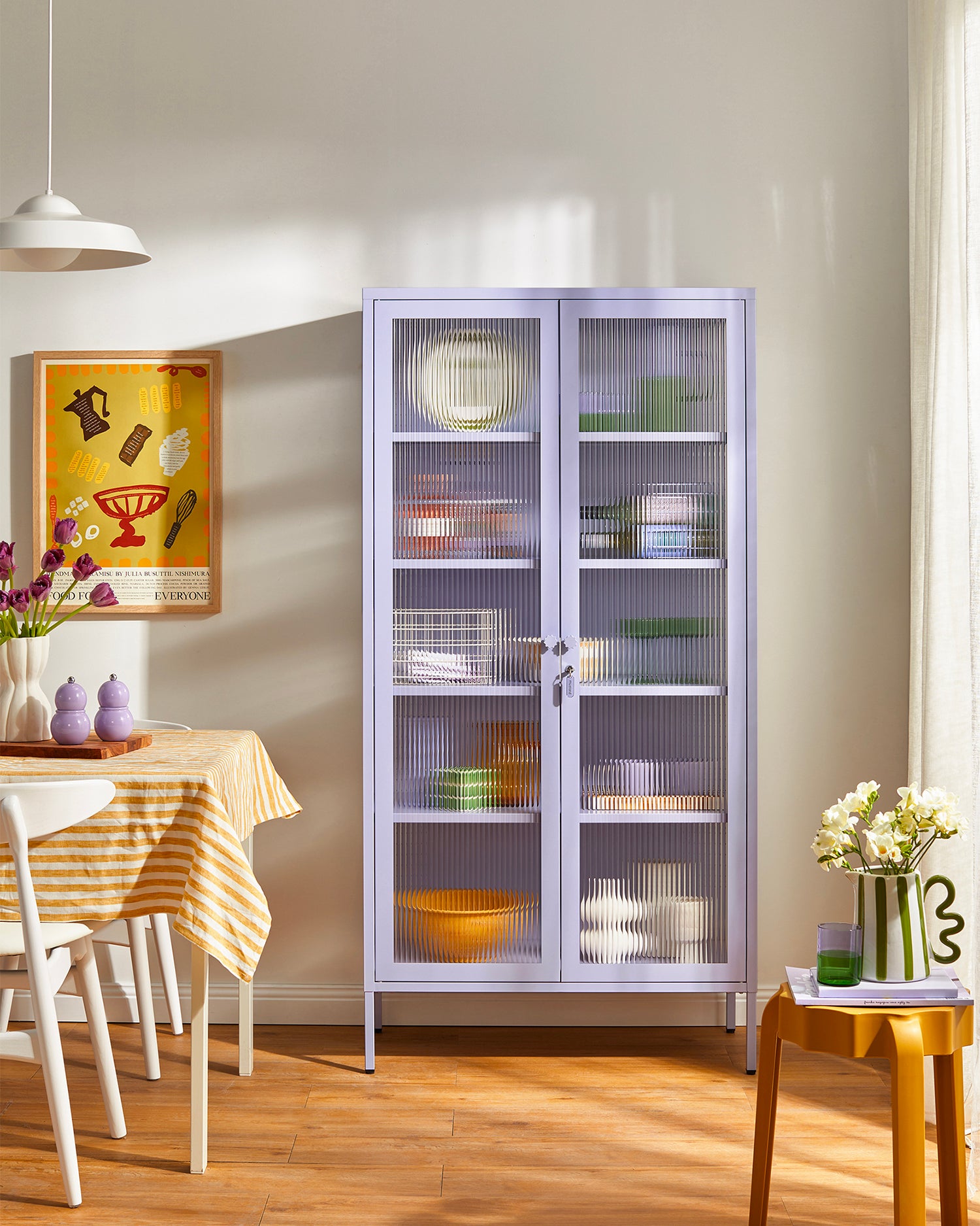 Vetrina in metallo e vetro The Collector