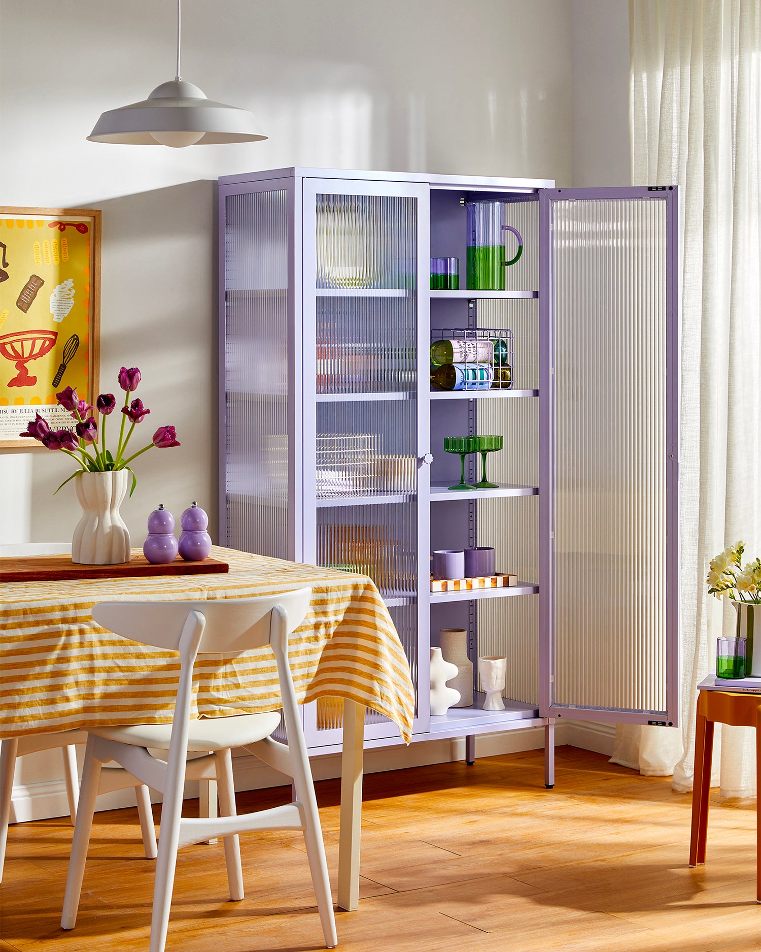 Vetrina in metallo e vetro The Collector