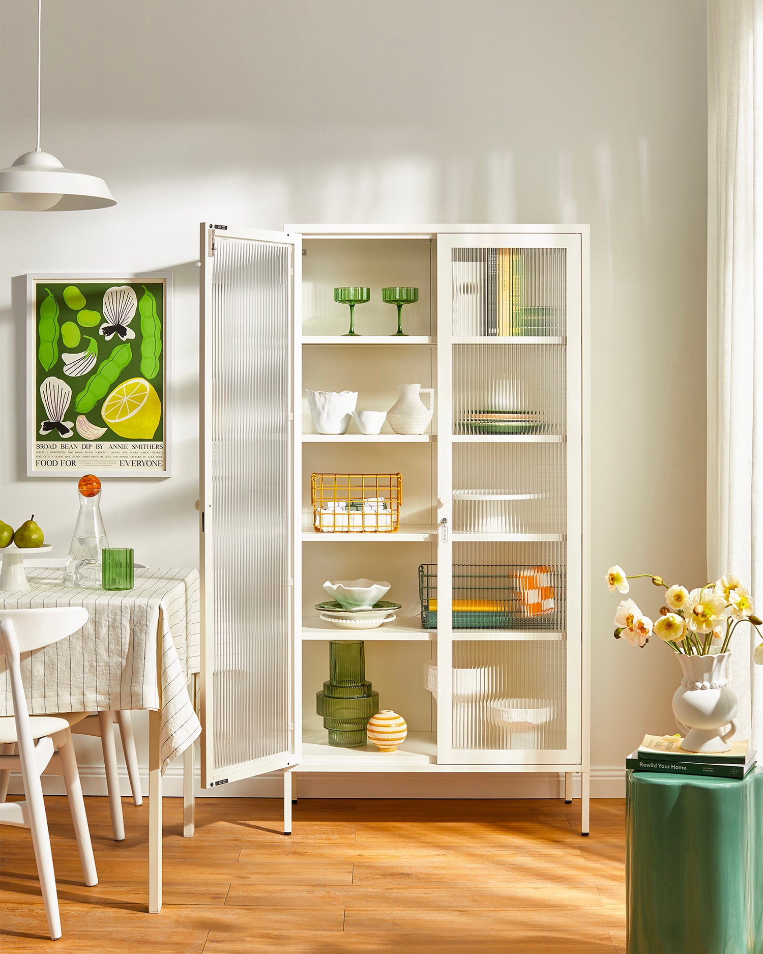 Vetrina in metallo e vetro The Collector