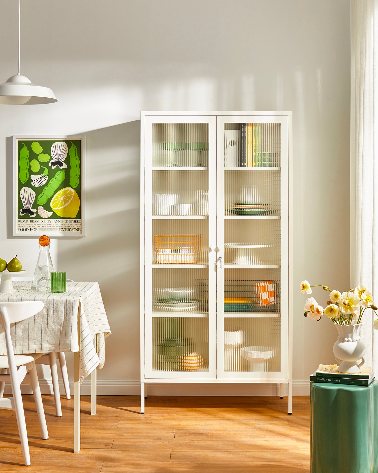 Vetrina in metallo e vetro The Collector