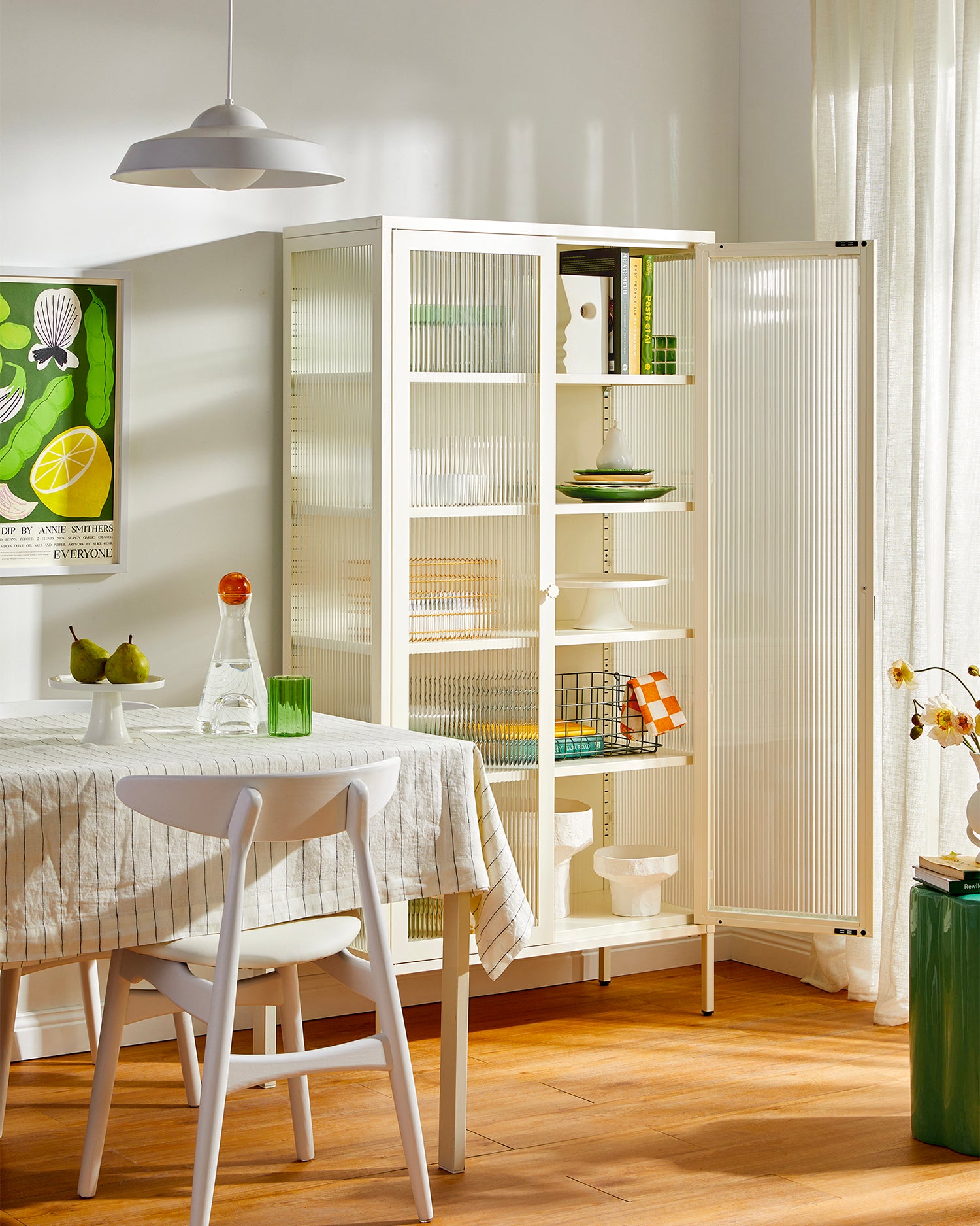 Vetrina in metallo e vetro The Collector