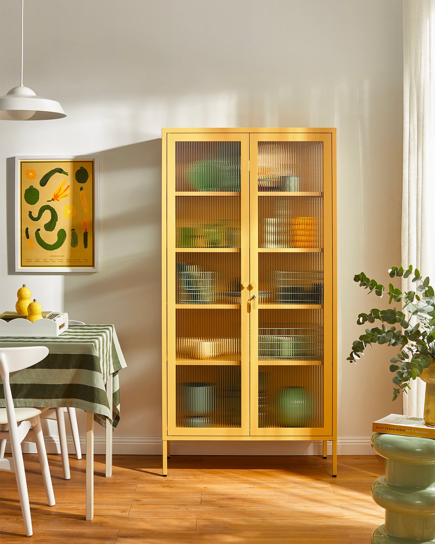 Vetrina in metallo e vetro The Collector