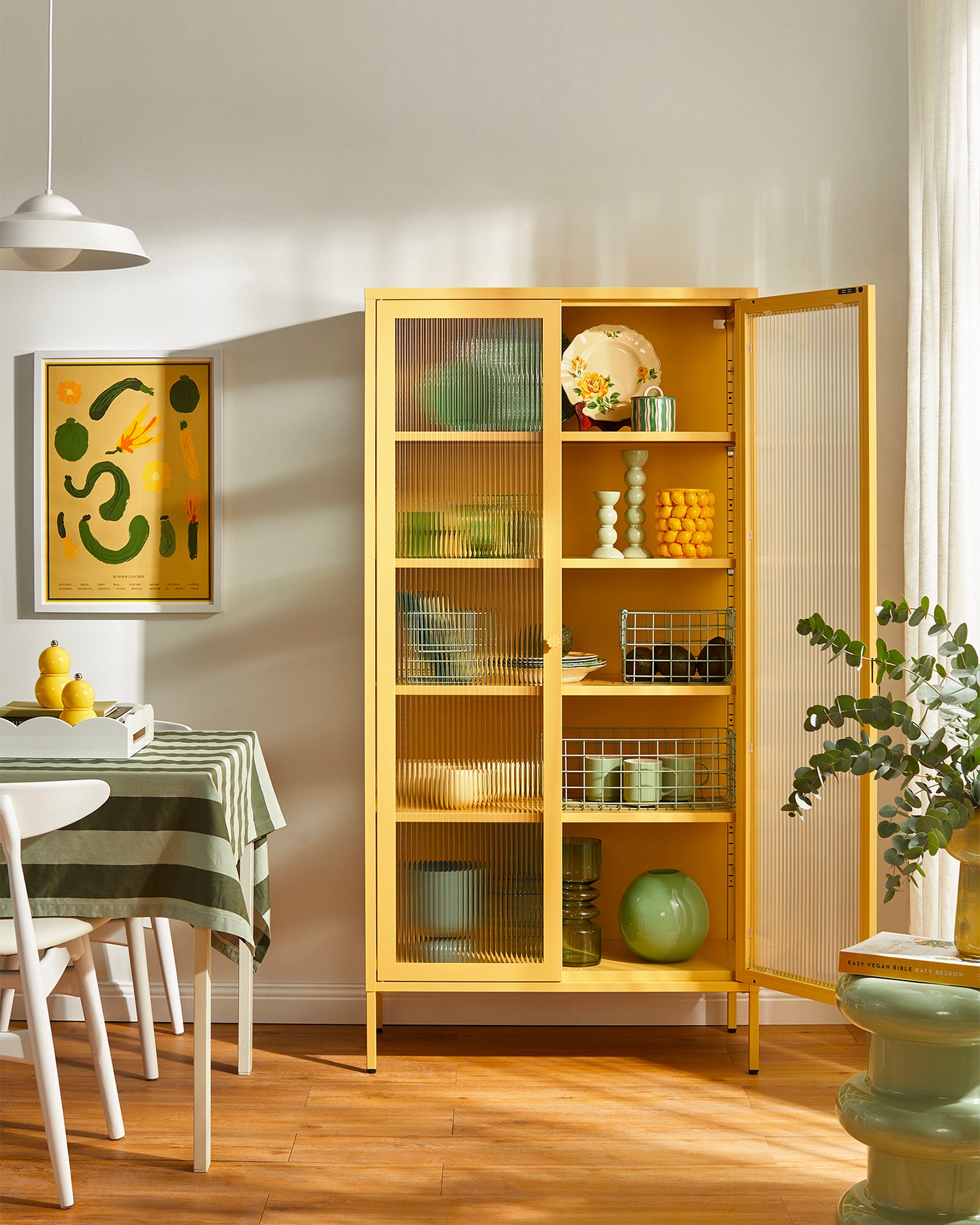 Vetrina in metallo e vetro The Collector