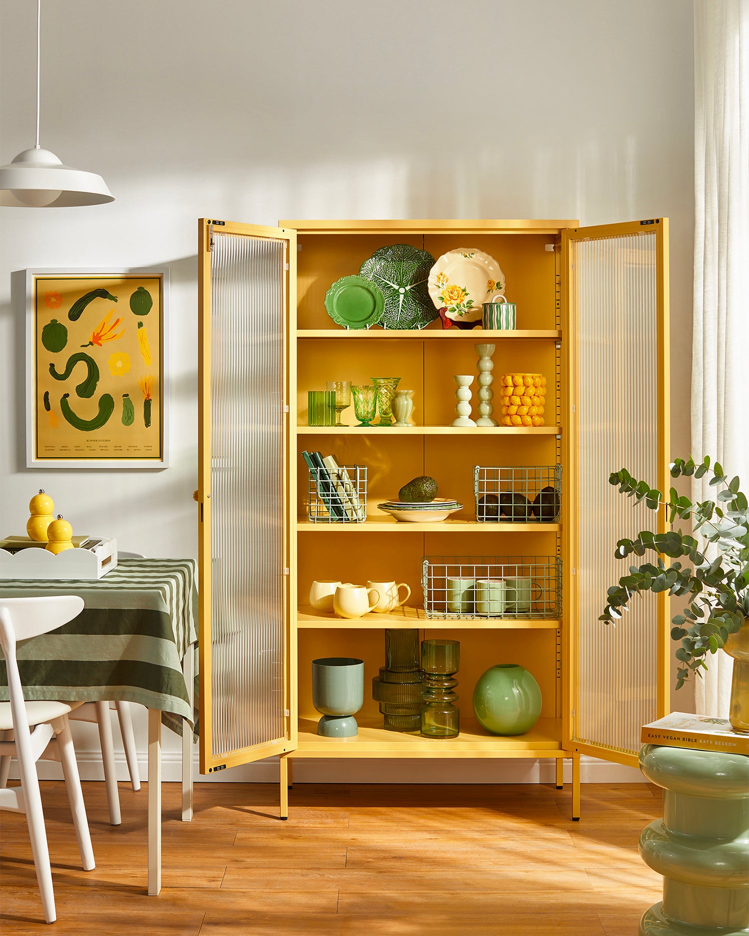 Vetrina in metallo e vetro The Collector