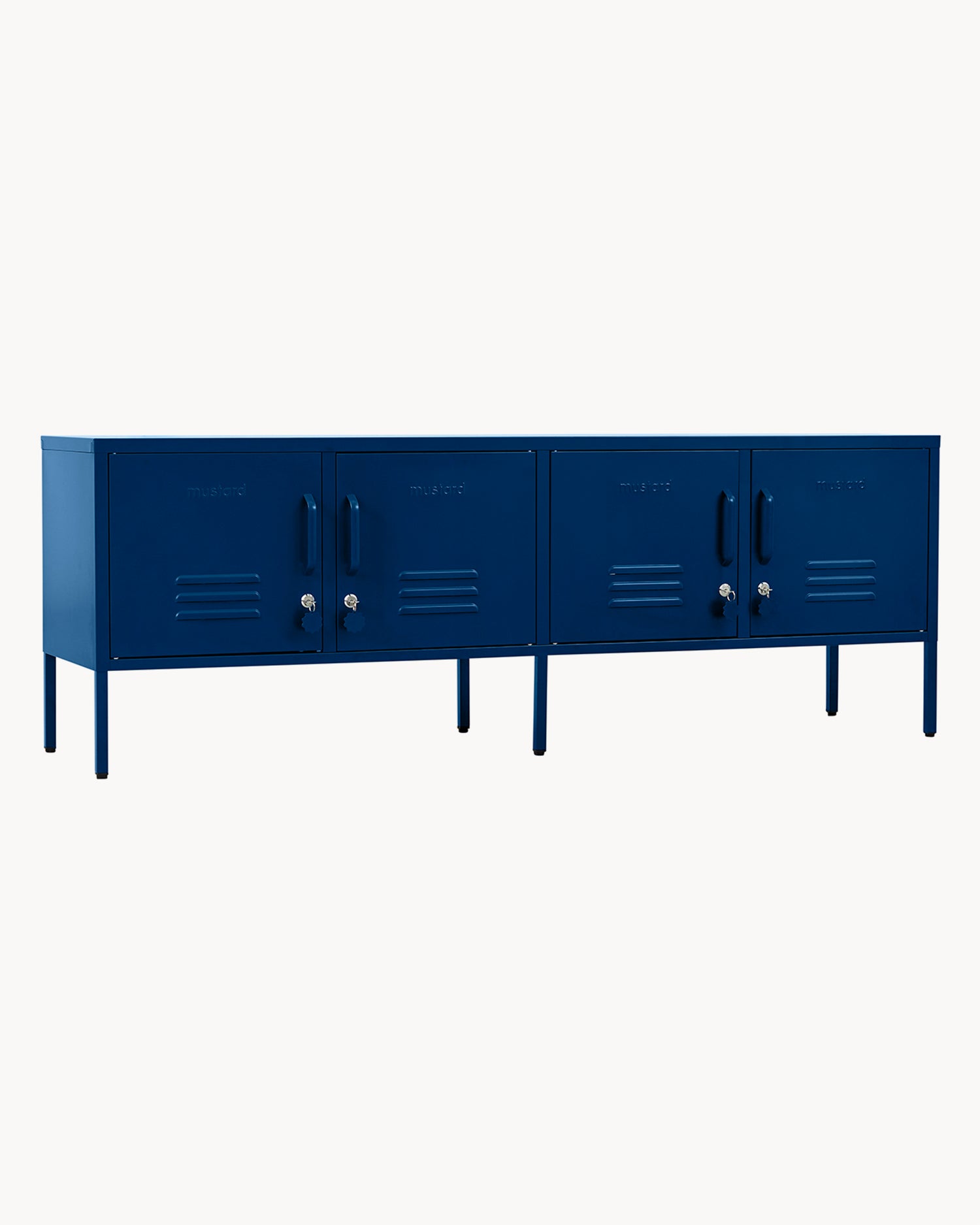 Mobile tv in metallo The Standard, blu navy