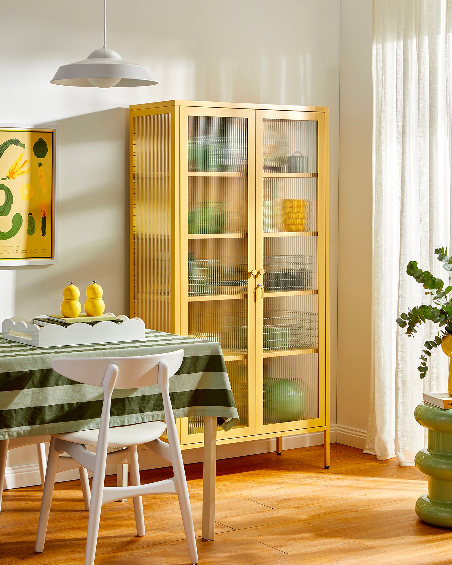 Vetrina in metallo e vetro The Collector