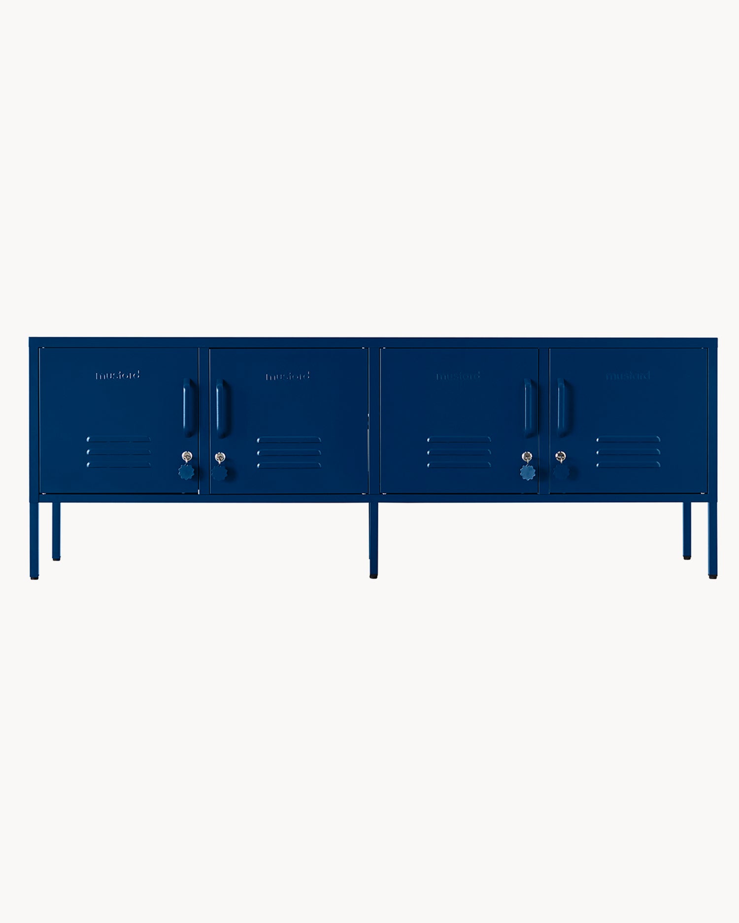 Mobile tv in metallo The Standard, blu navy