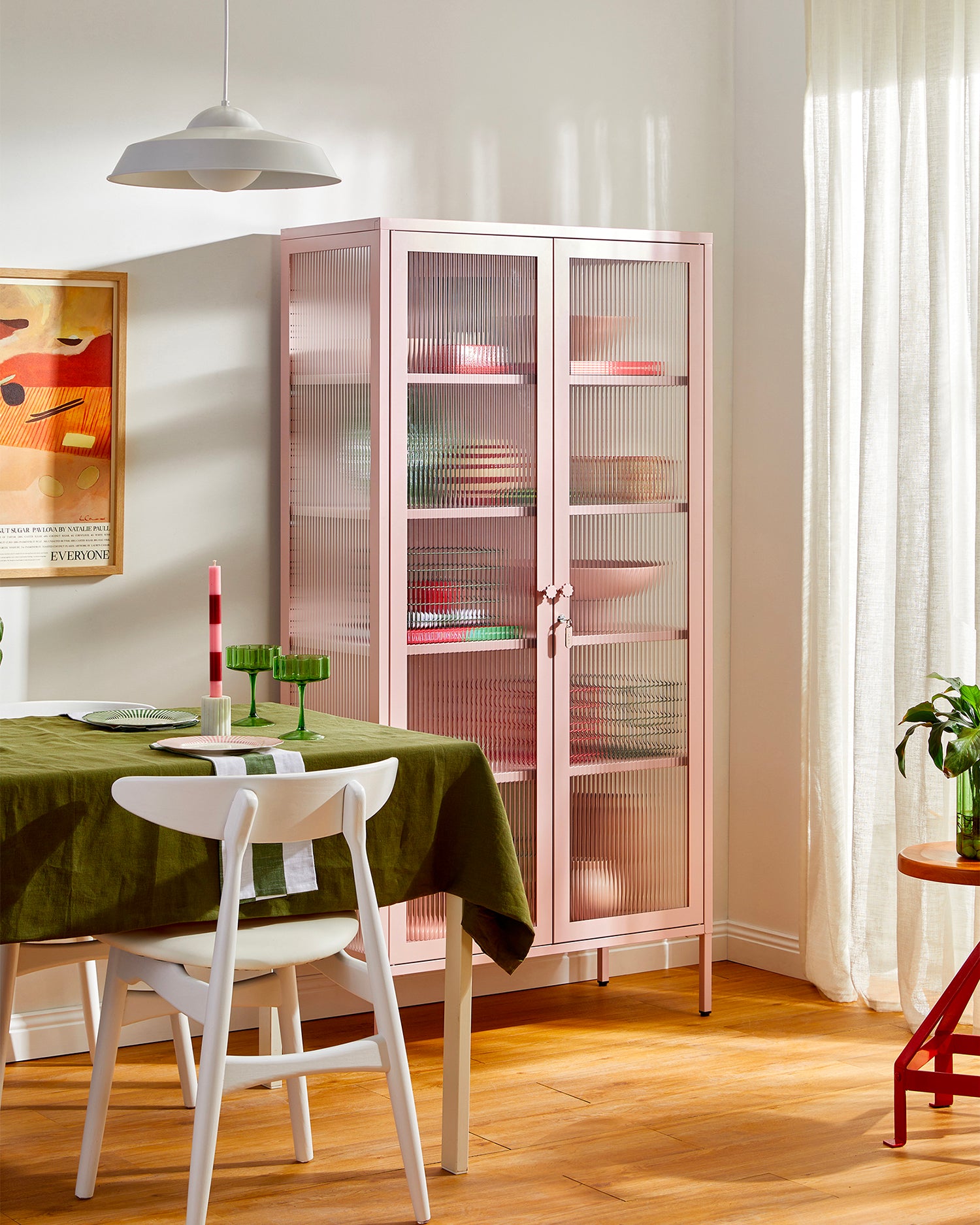 Vetrina in metallo e vetro The Collector