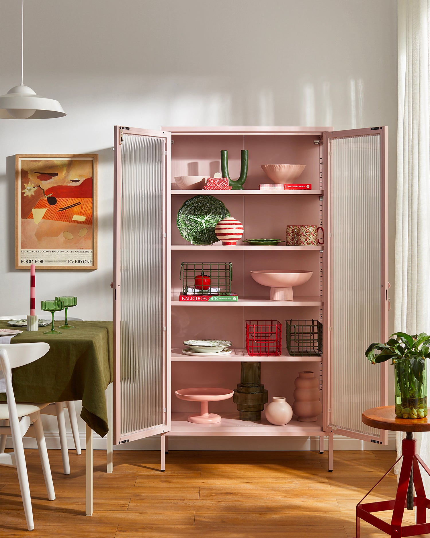 Vetrina in metallo e vetro The Collector