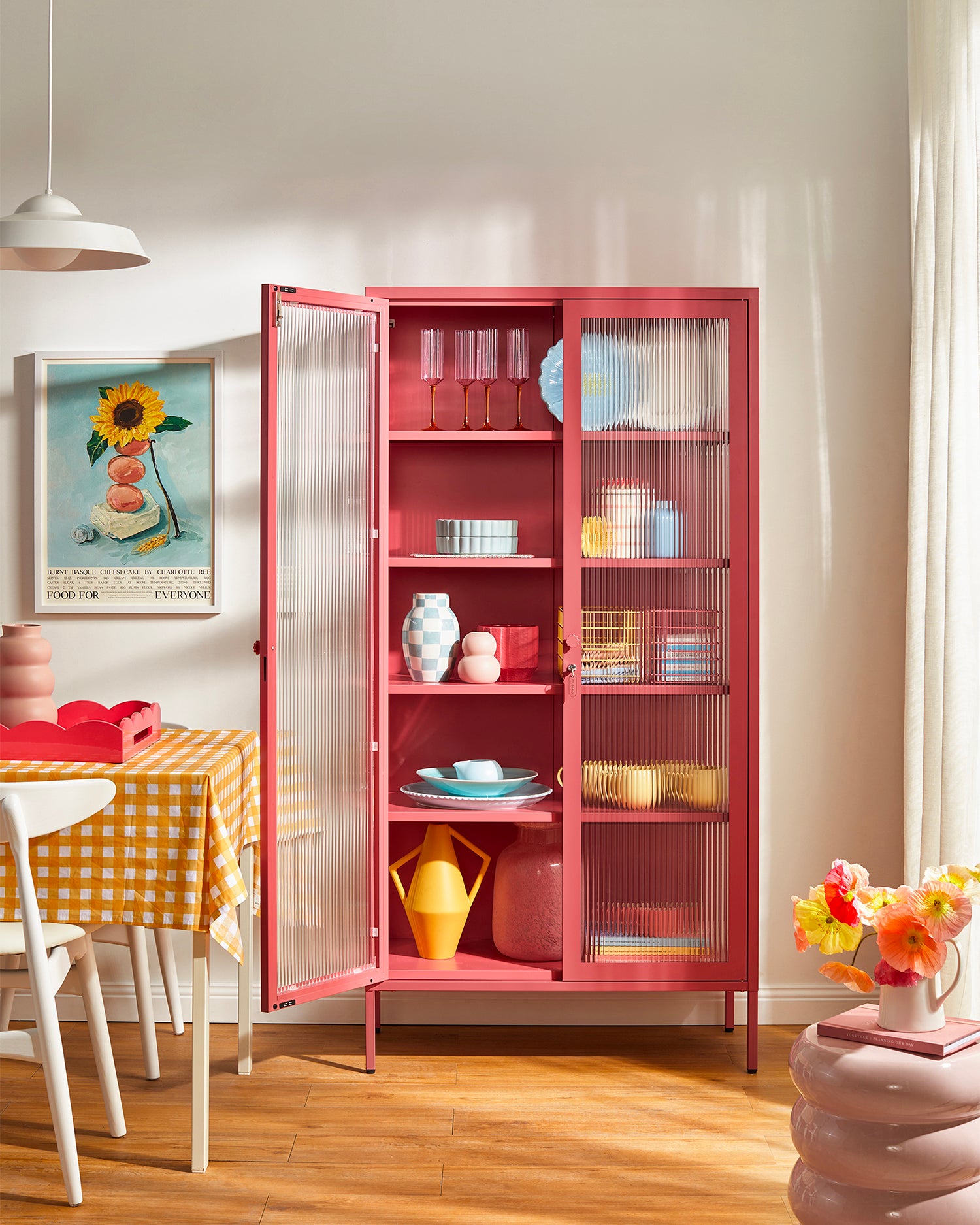 Vetrina in metallo e vetro The Collector