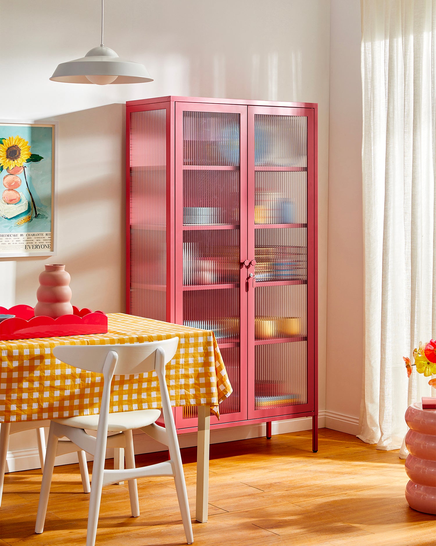 Vetrina in metallo e vetro The Collector