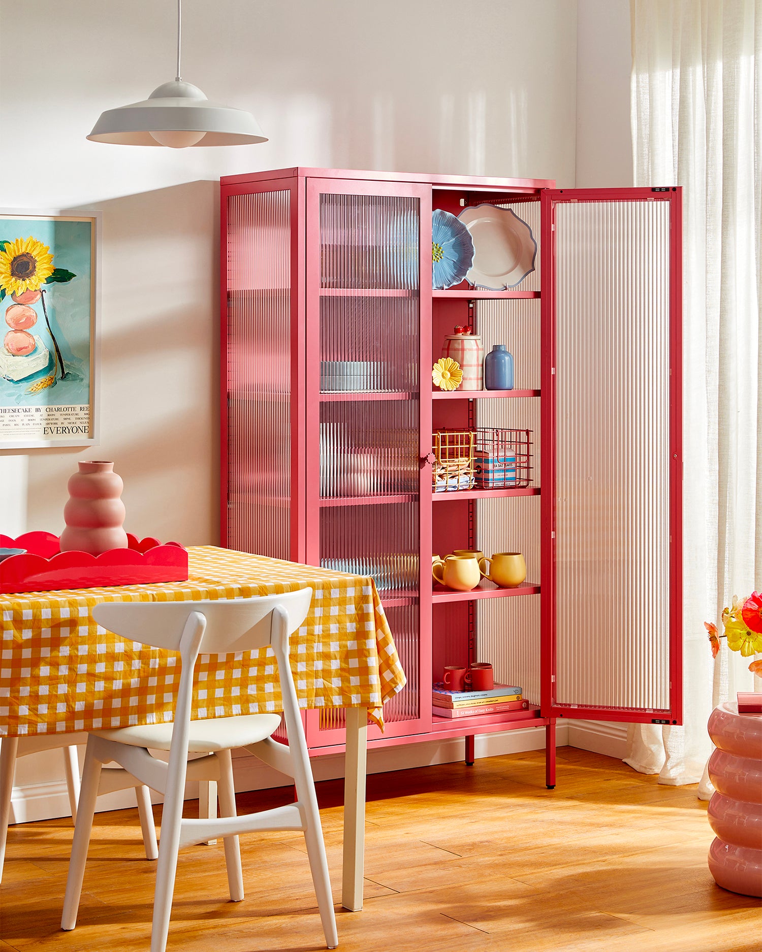 Vetrina in metallo e vetro The Collector