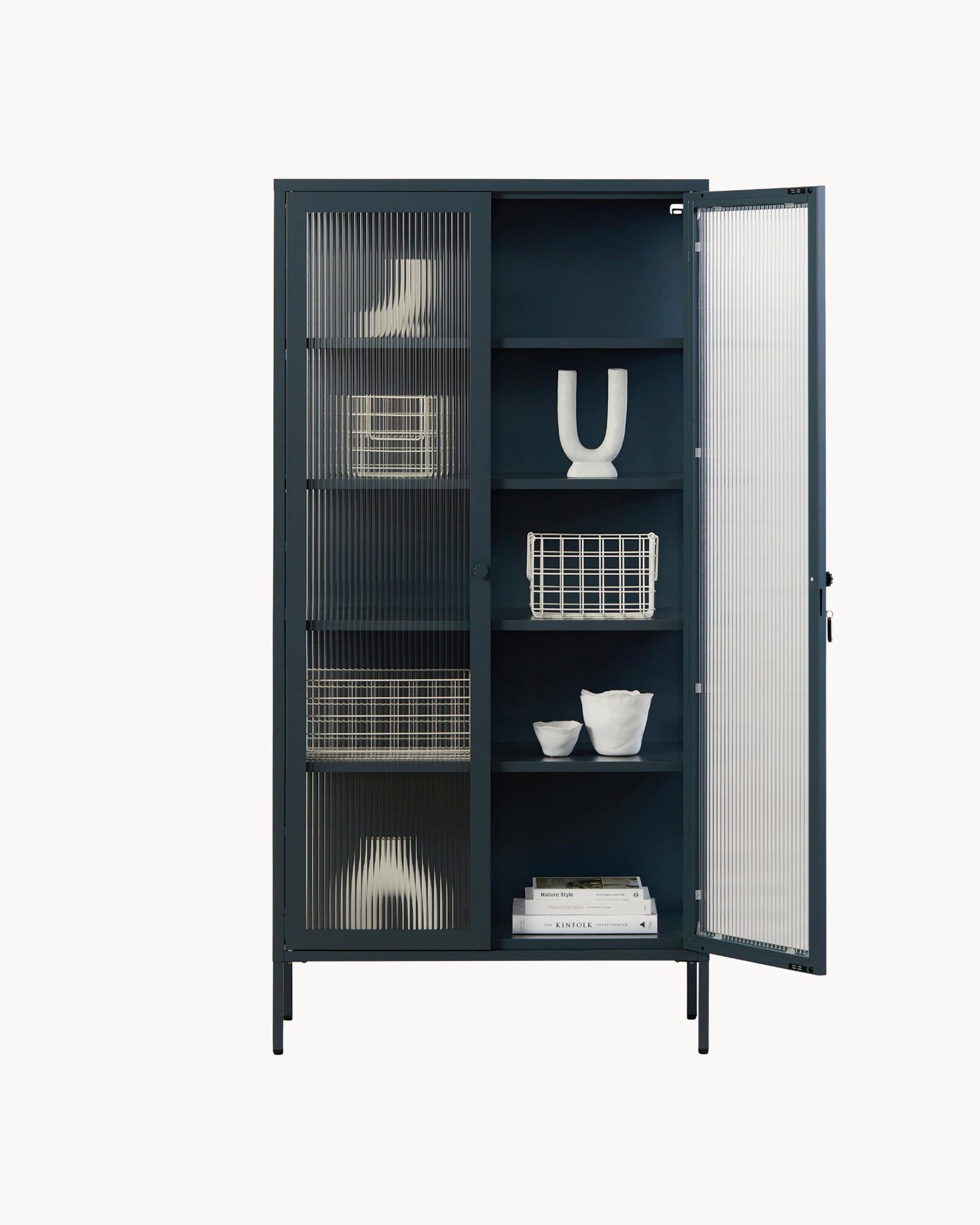 Vetrina in metallo e vetro The Collector