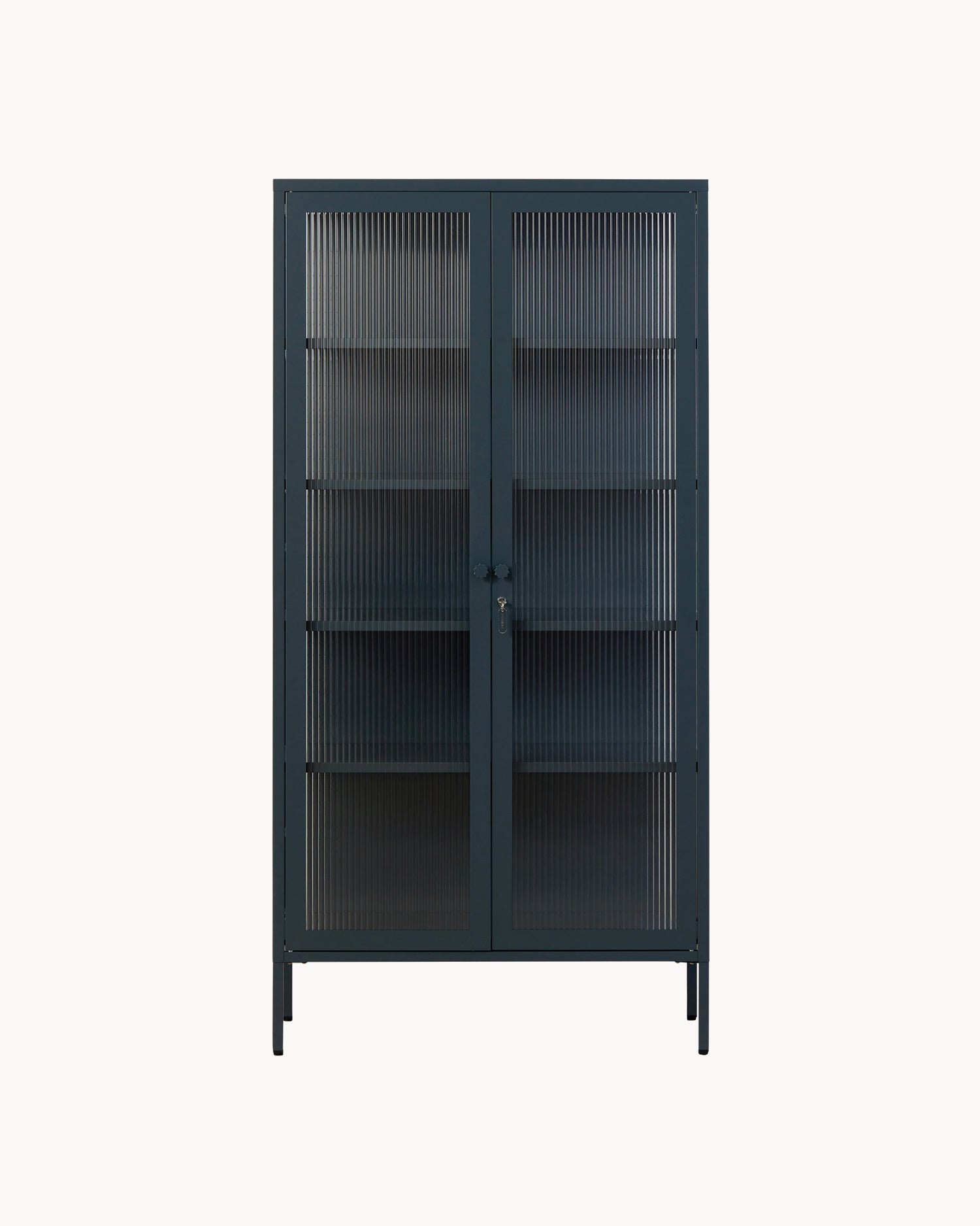 Vetrina in metallo e vetro The Collector