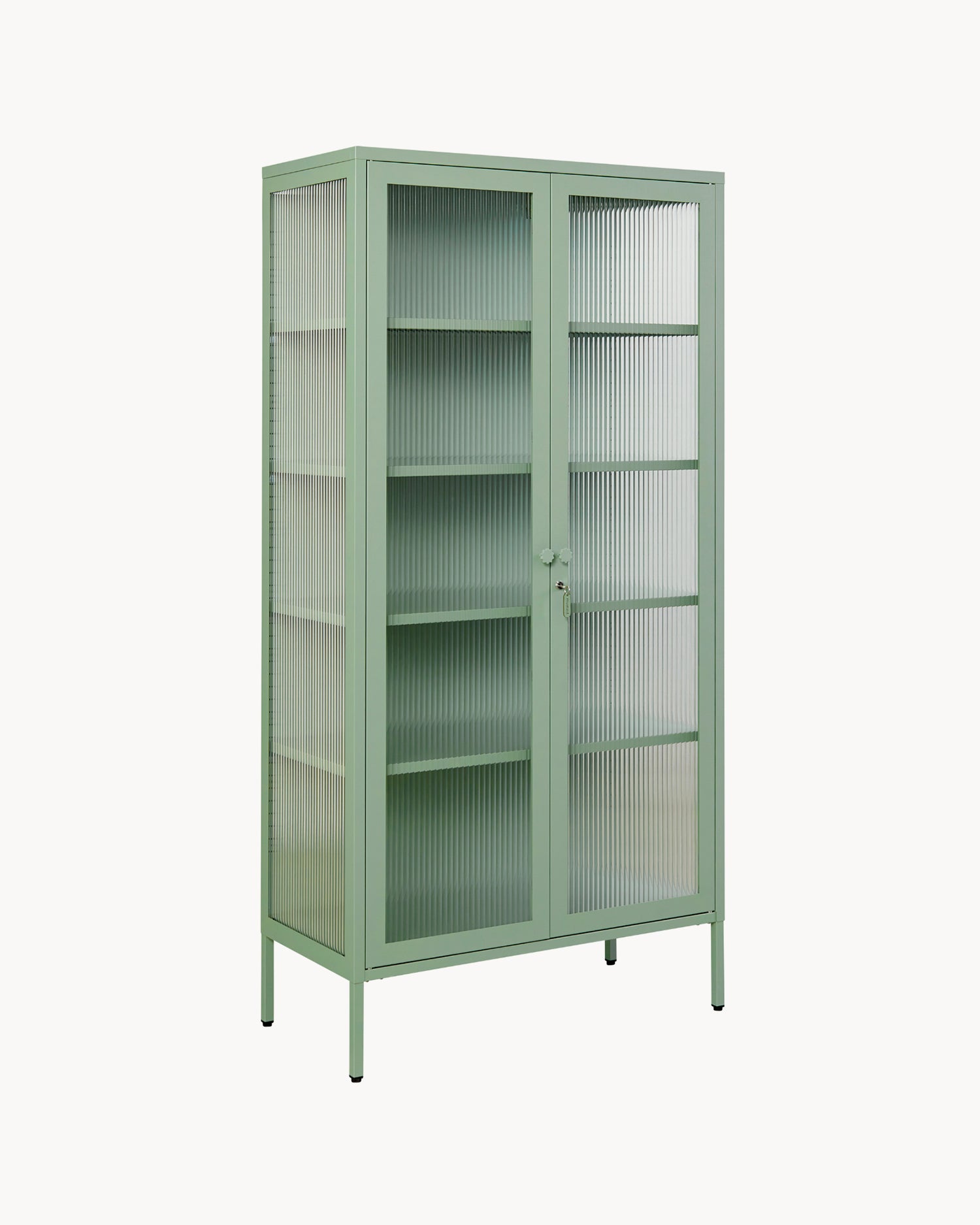 Vetrina in metallo e vetro The Collector