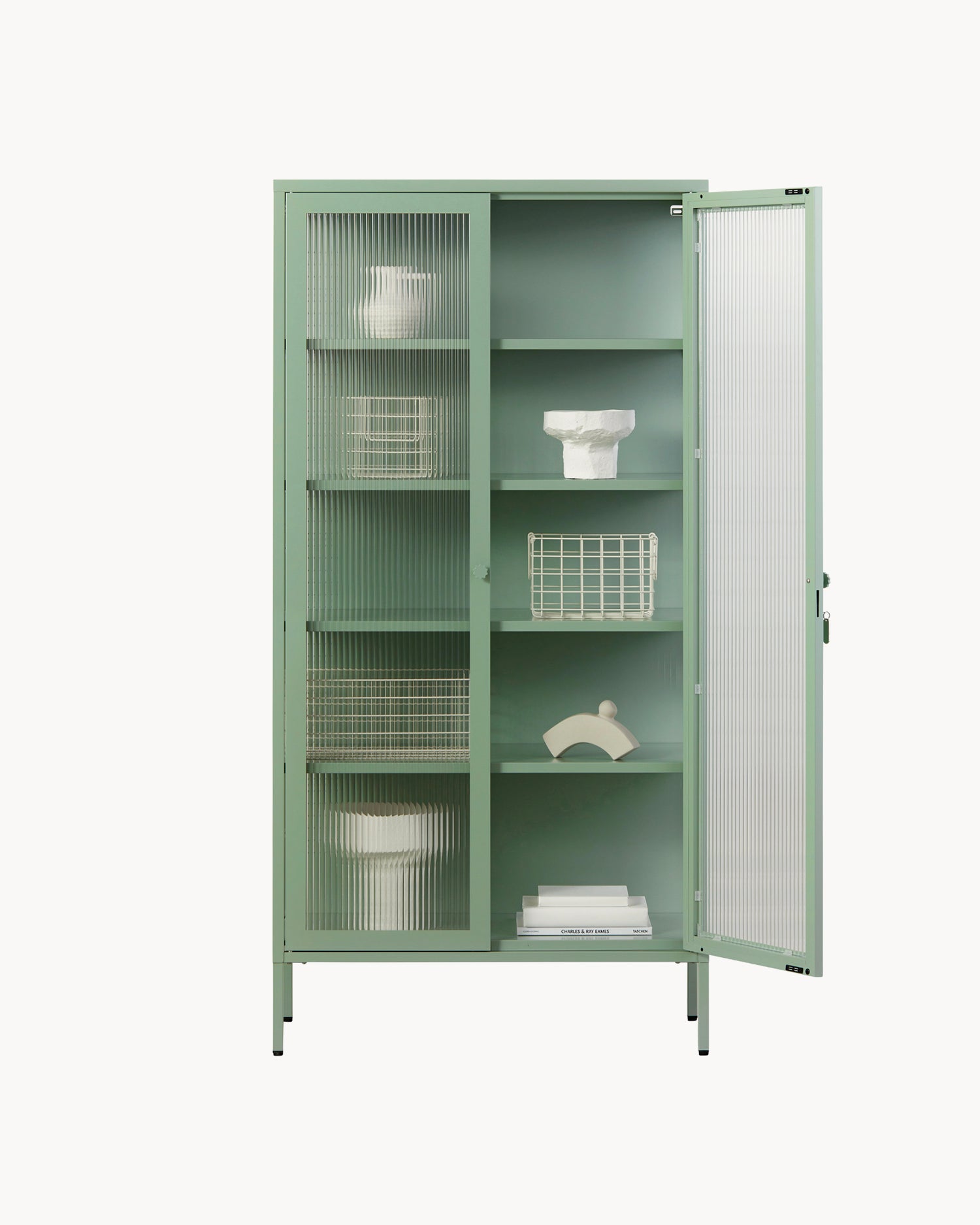 Vetrina in metallo e vetro The Collector