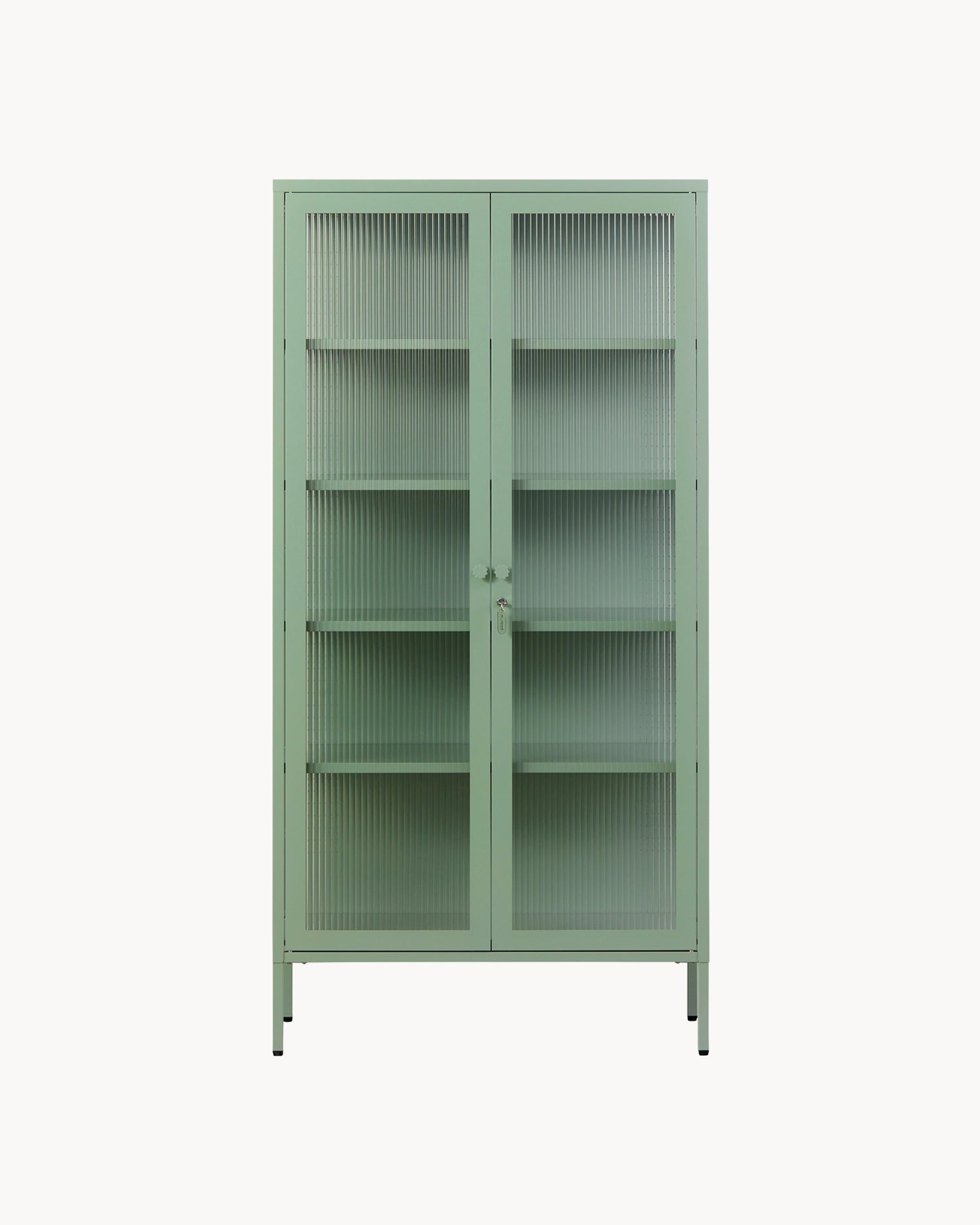 Vetrina in metallo e vetro The Collector