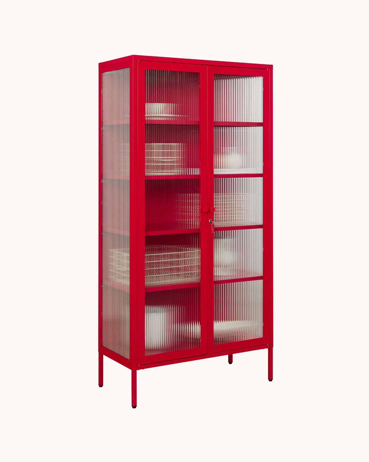 Vetrina in metallo e vetro The Collector