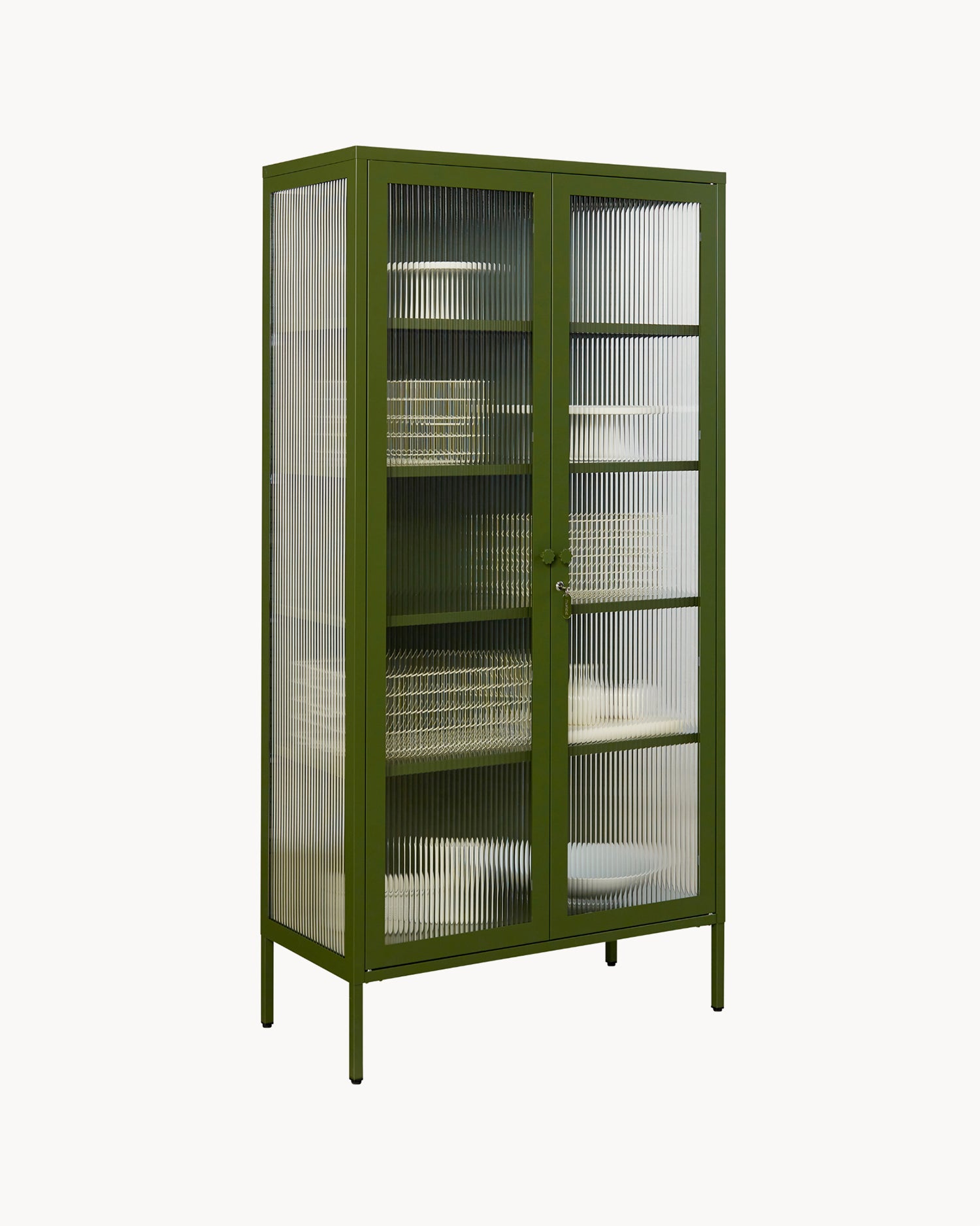 Vetrina in metallo e vetro The Collector