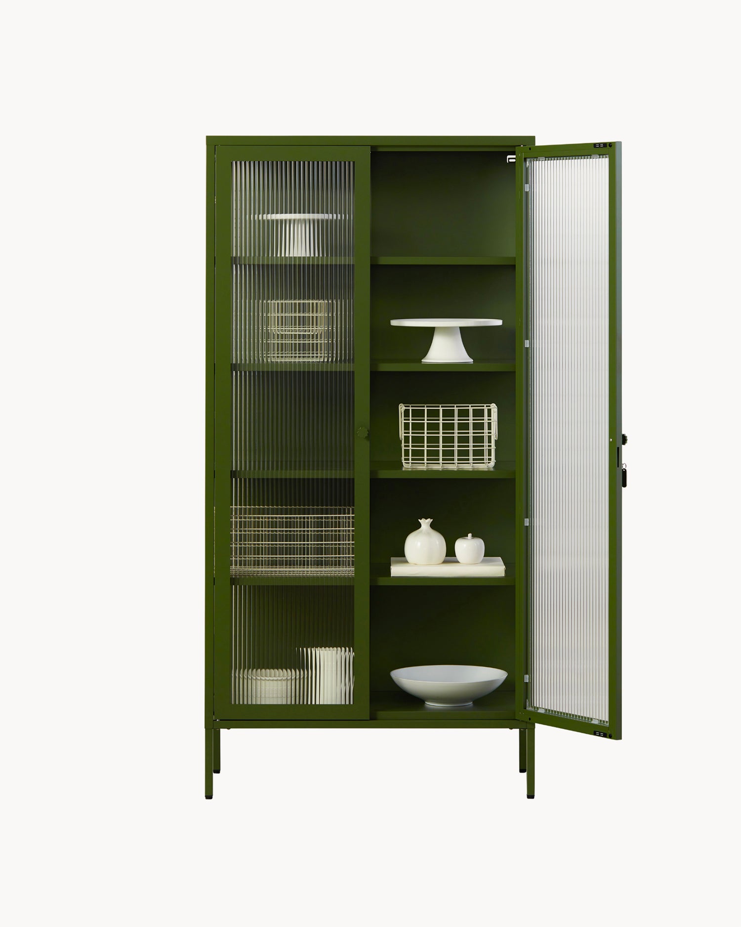 Vetrina in metallo e vetro The Collector