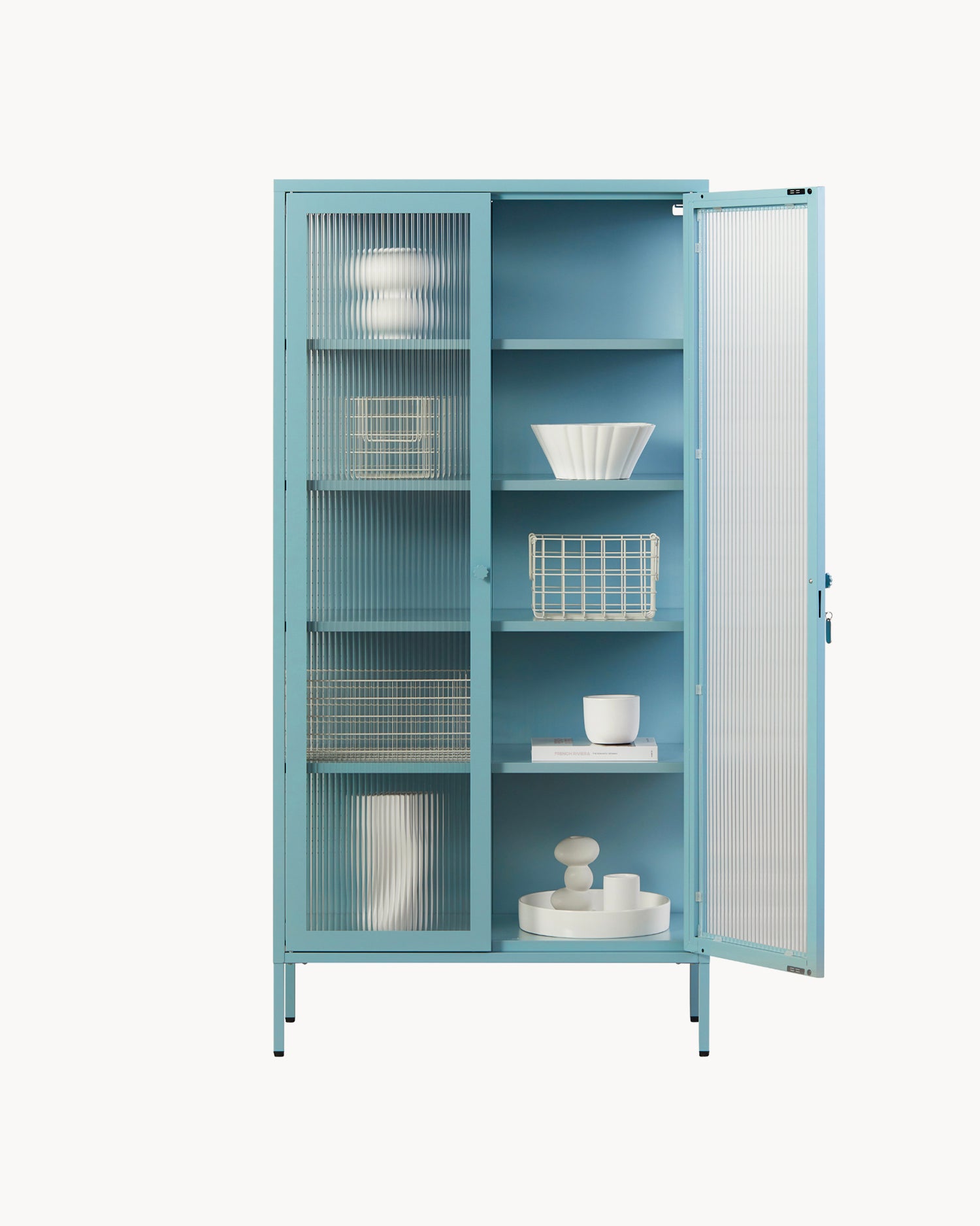 Vetrina in metallo e vetro The Collector