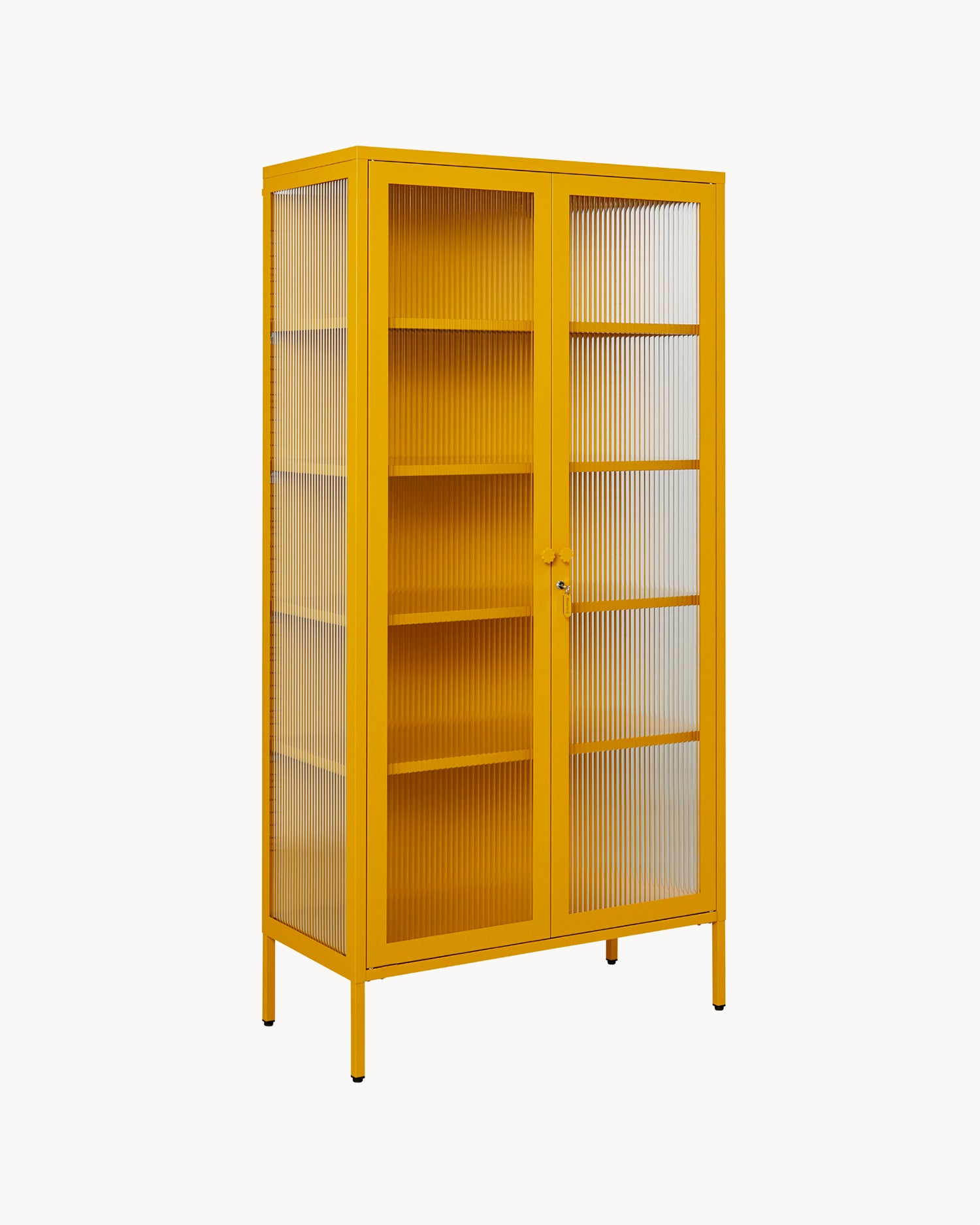 Vetrina in metallo e vetro The Collector