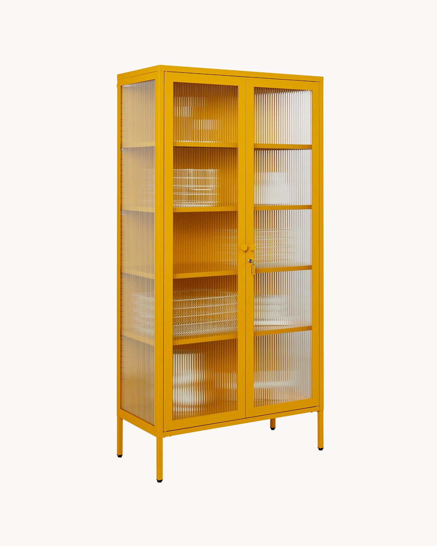 Vetrina in metallo e vetro The Collector