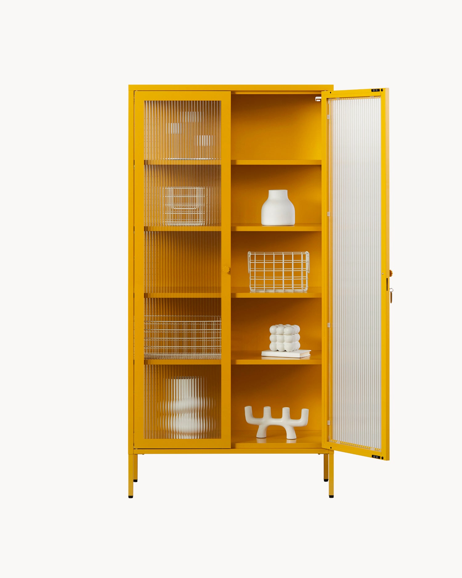 Vetrina in metallo e vetro The Collector