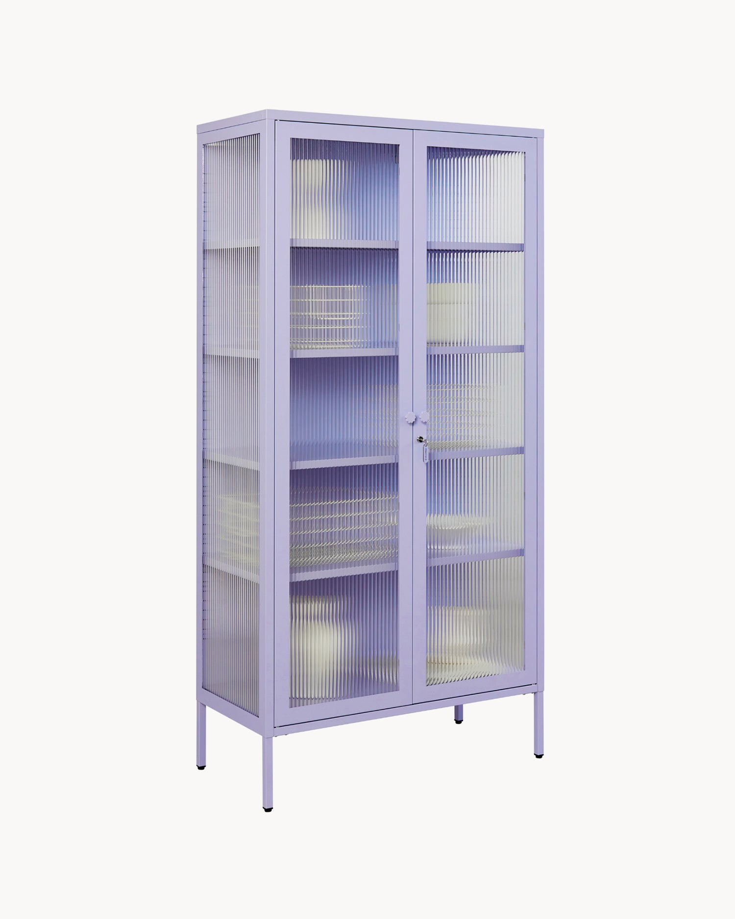 Vetrina in metallo e vetro The Collector