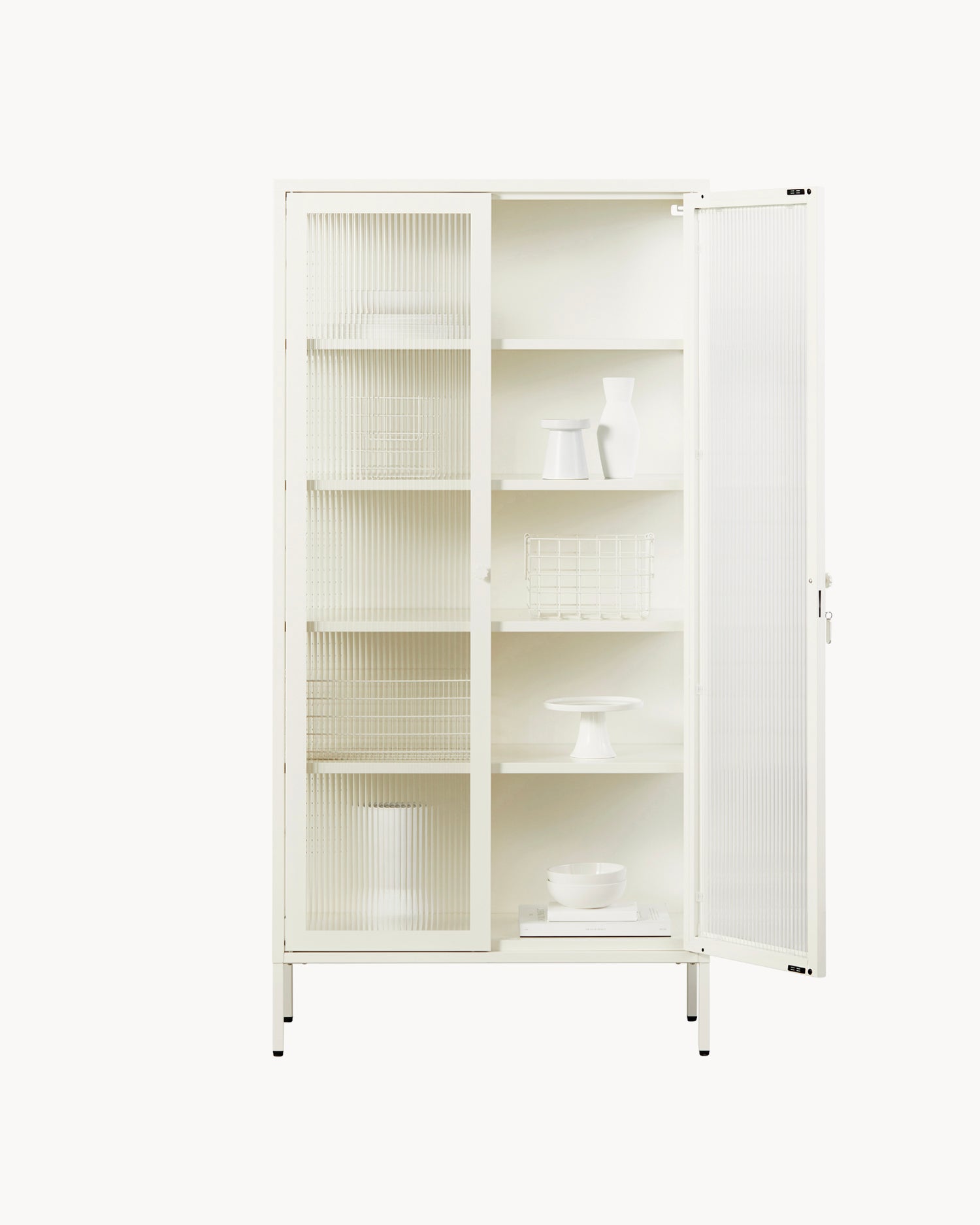 Vetrina in metallo e vetro The Collector