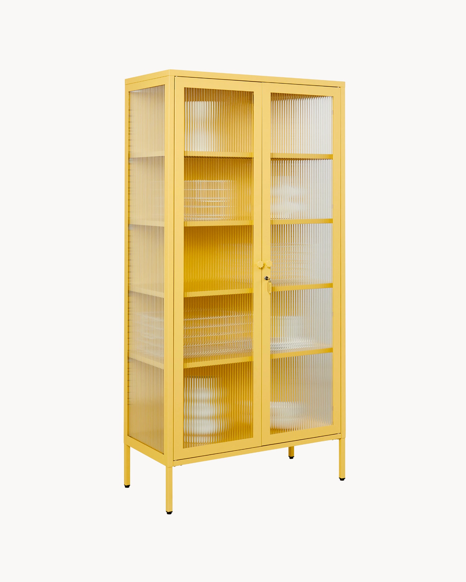 Vetrina in metallo e vetro The Collector