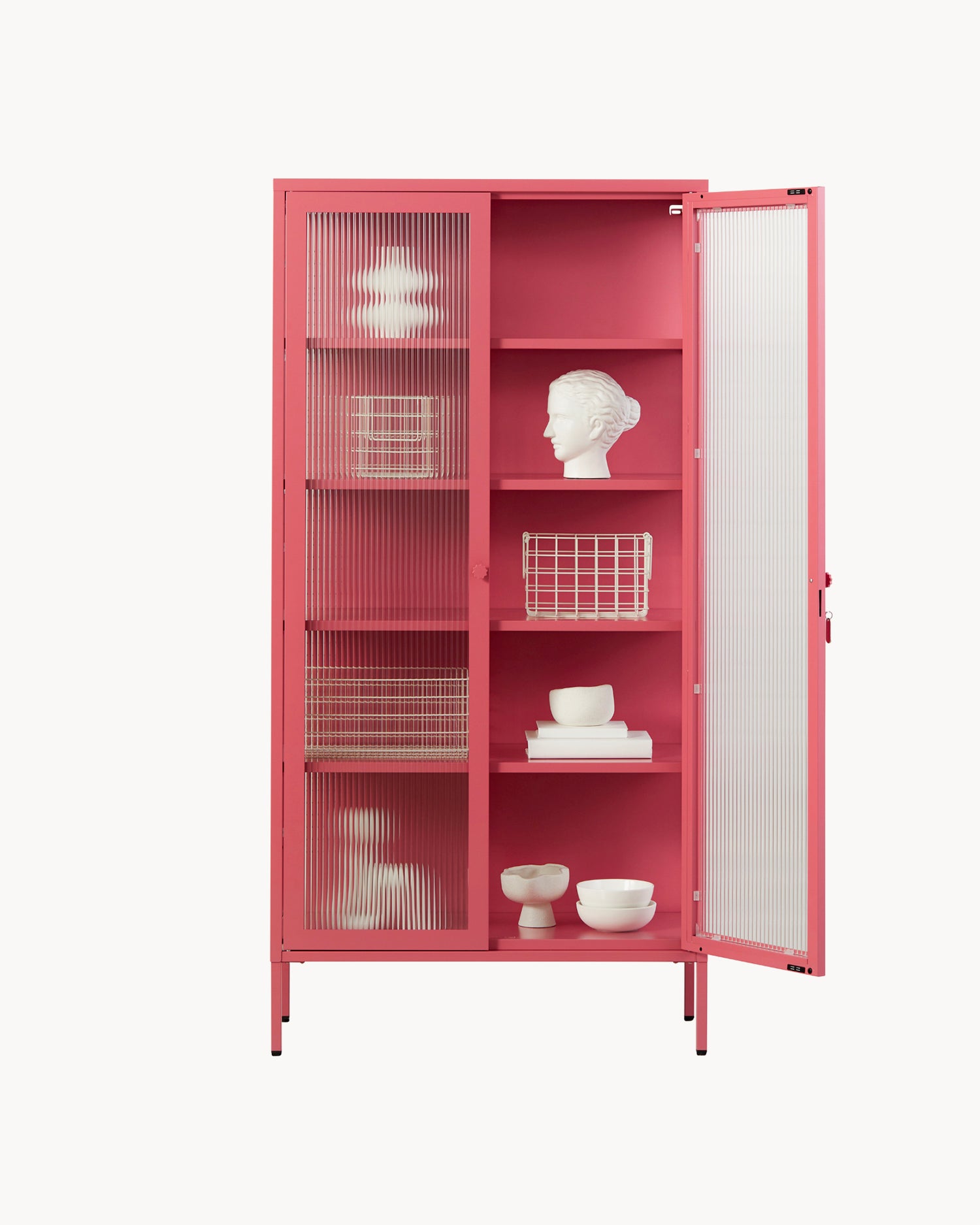 Vetrina in metallo e vetro The Collector