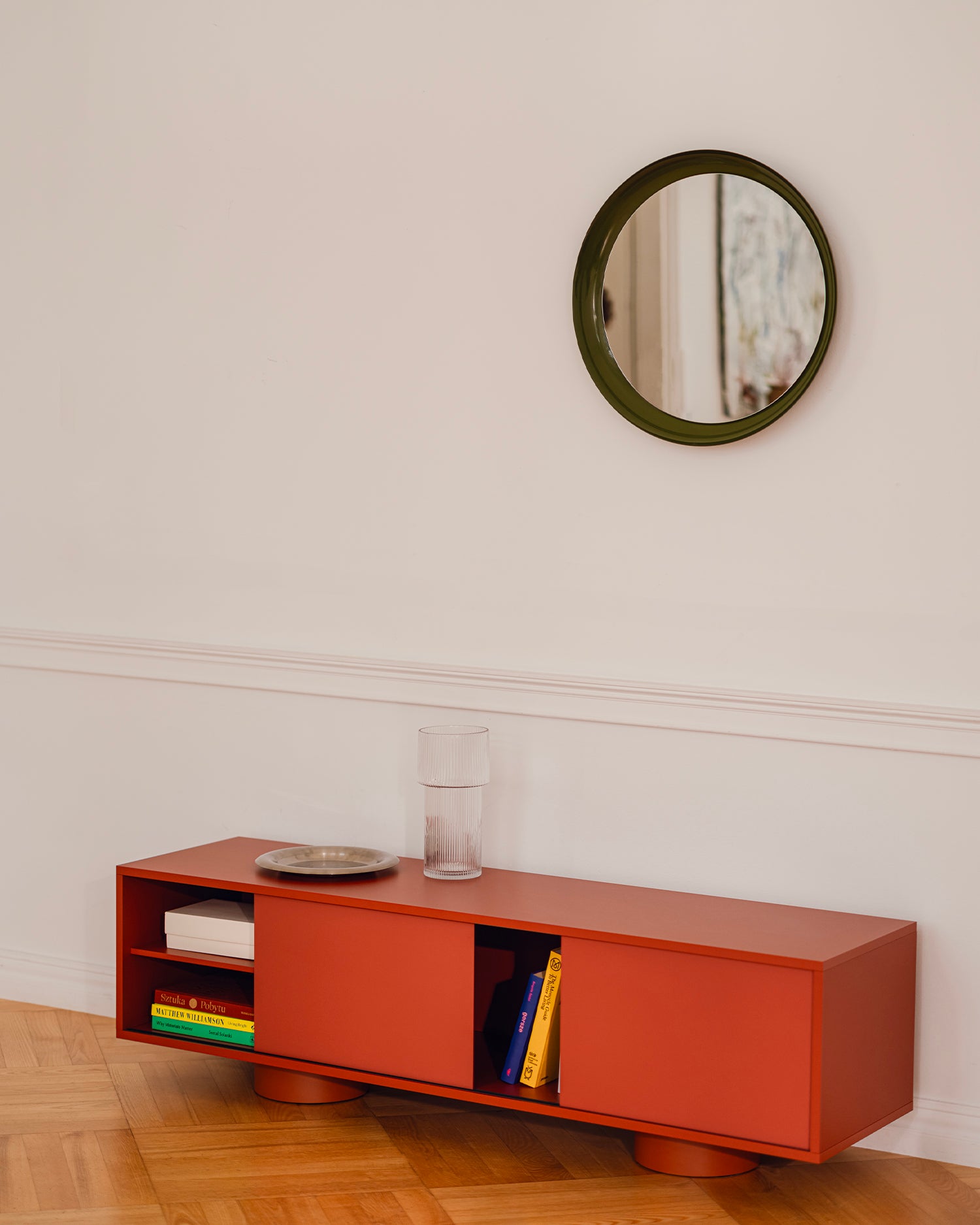 Specchio in acciaio Allo