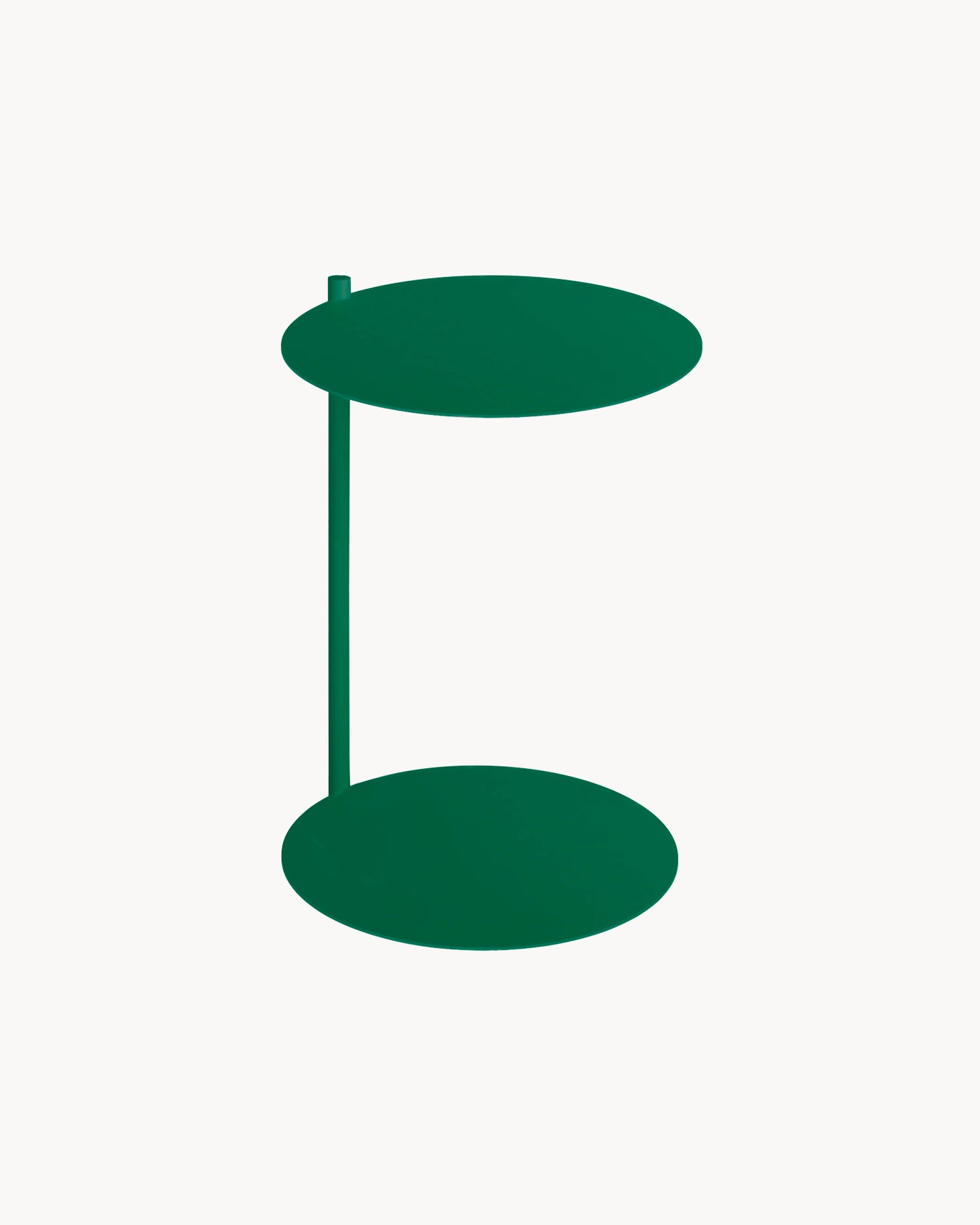Tavolino in acciaio Ande, verde