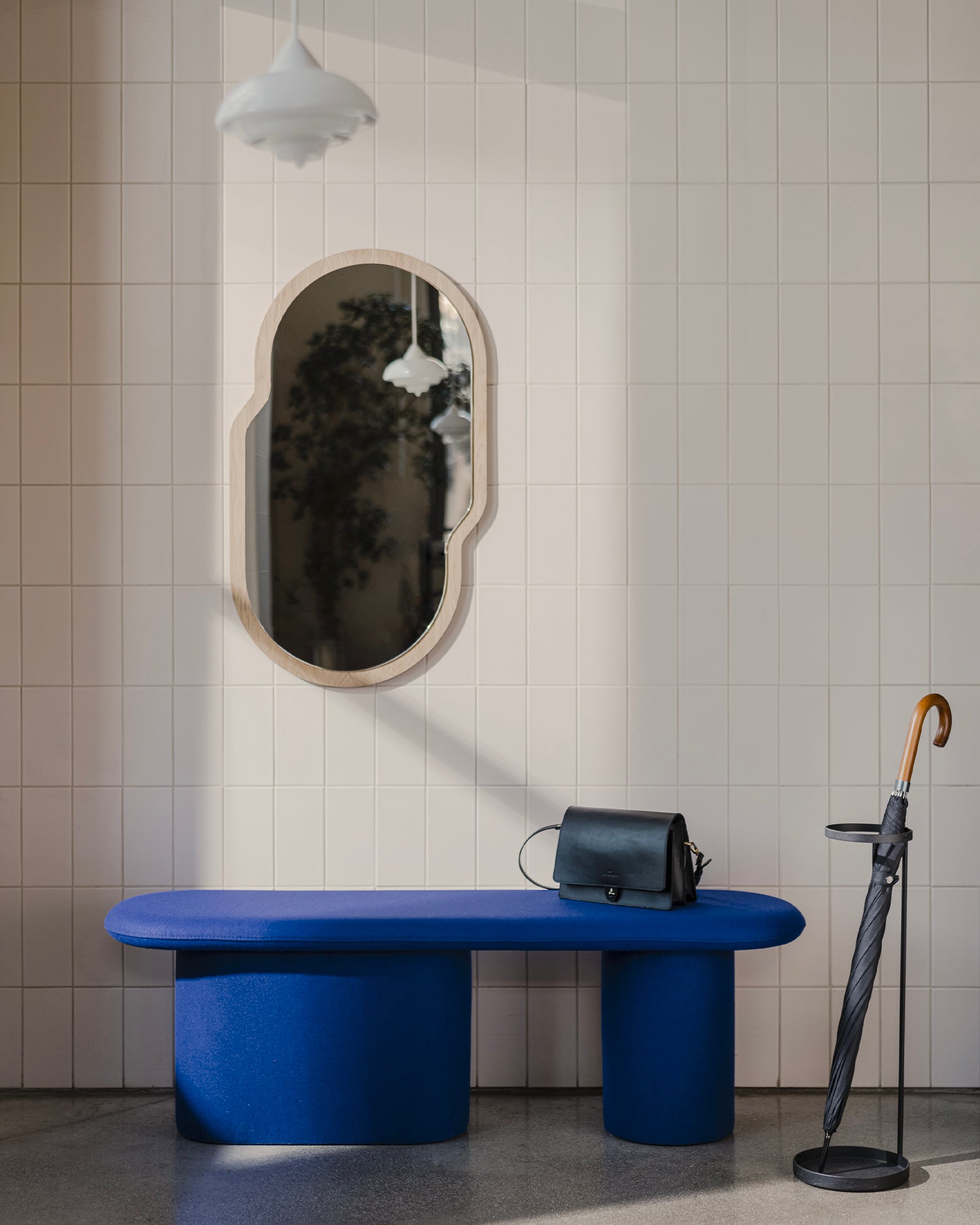 Panca imbottita fatta a mano Rull