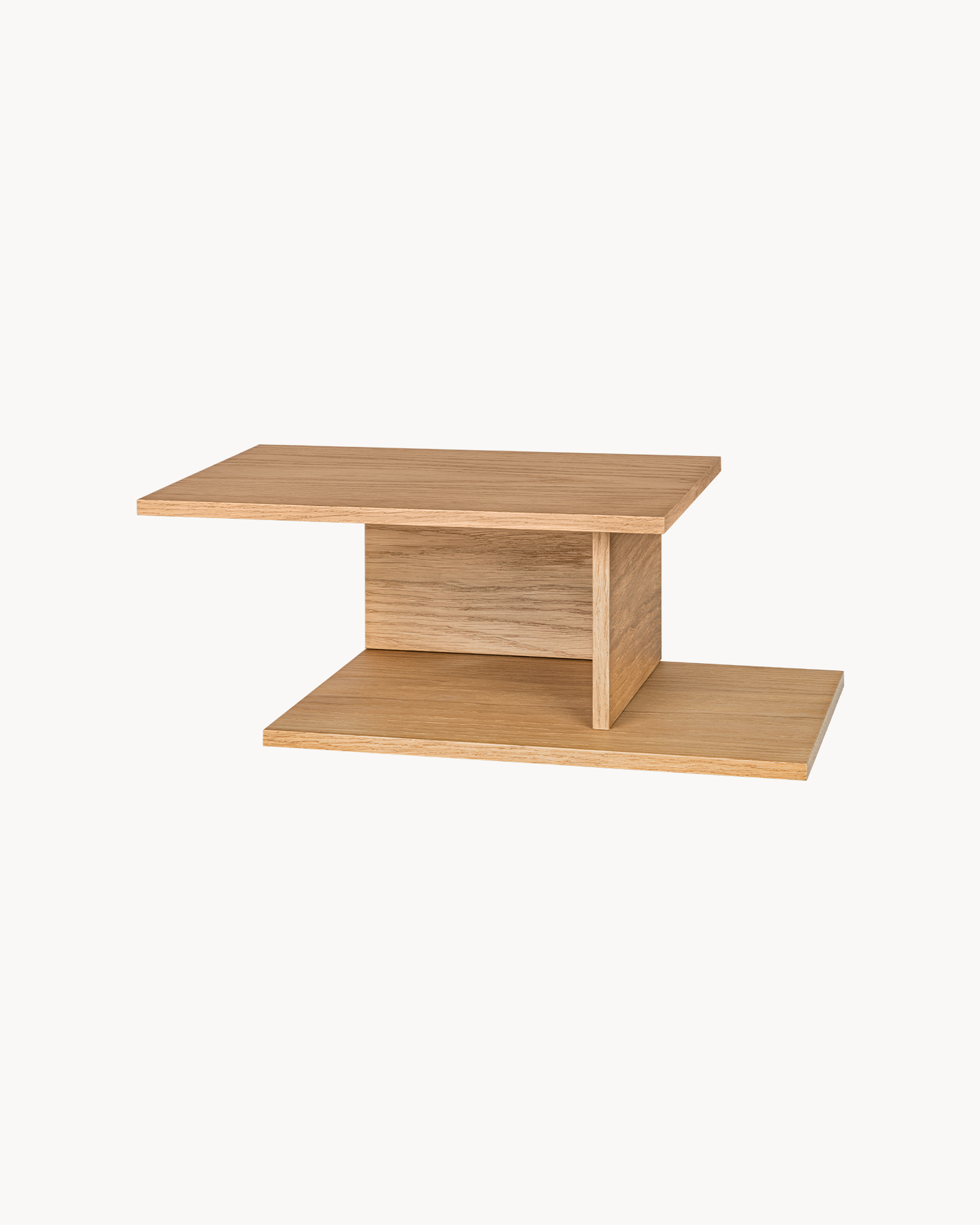 Comodino da parete in legno Tann