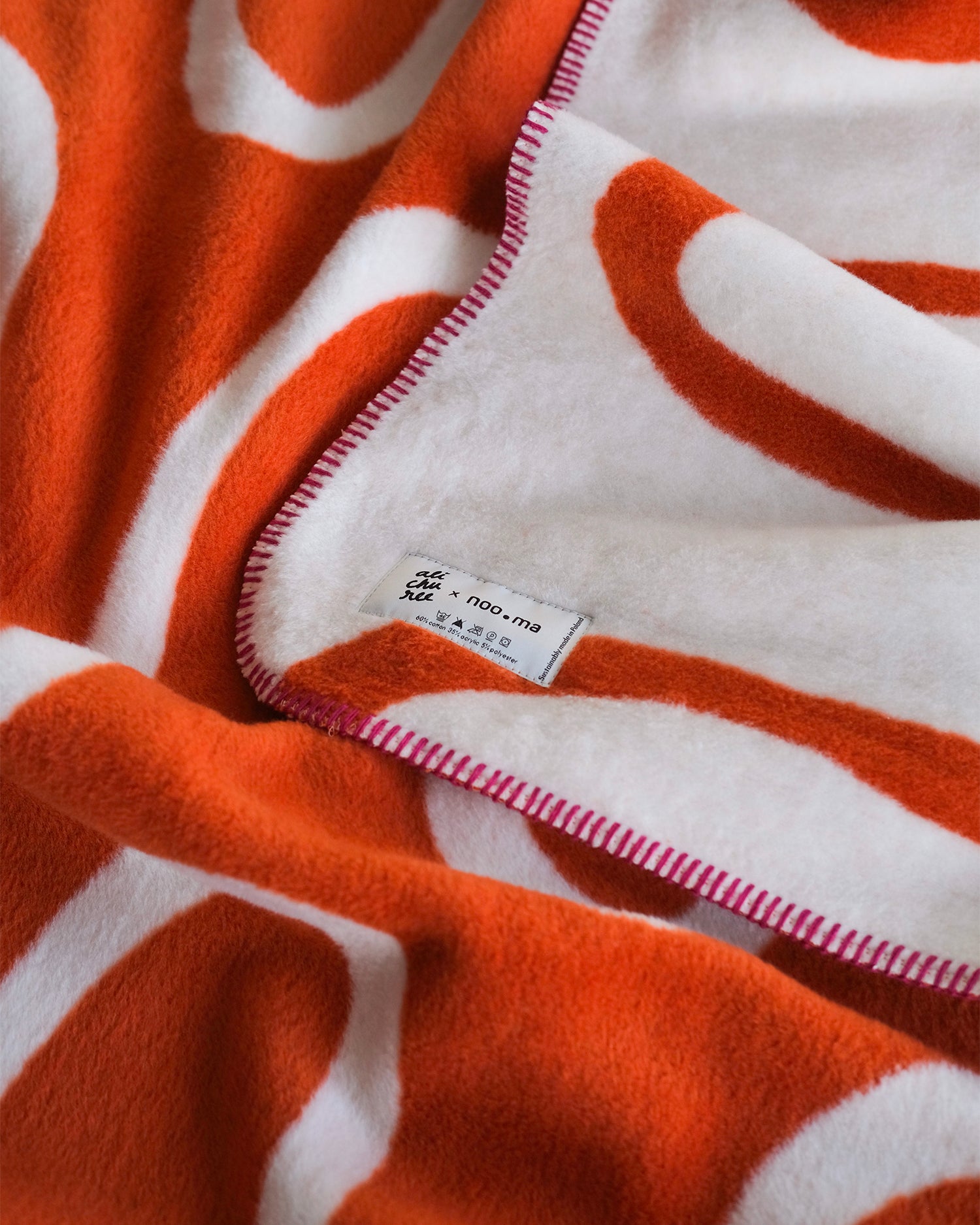 Coperta in cotone Swirl