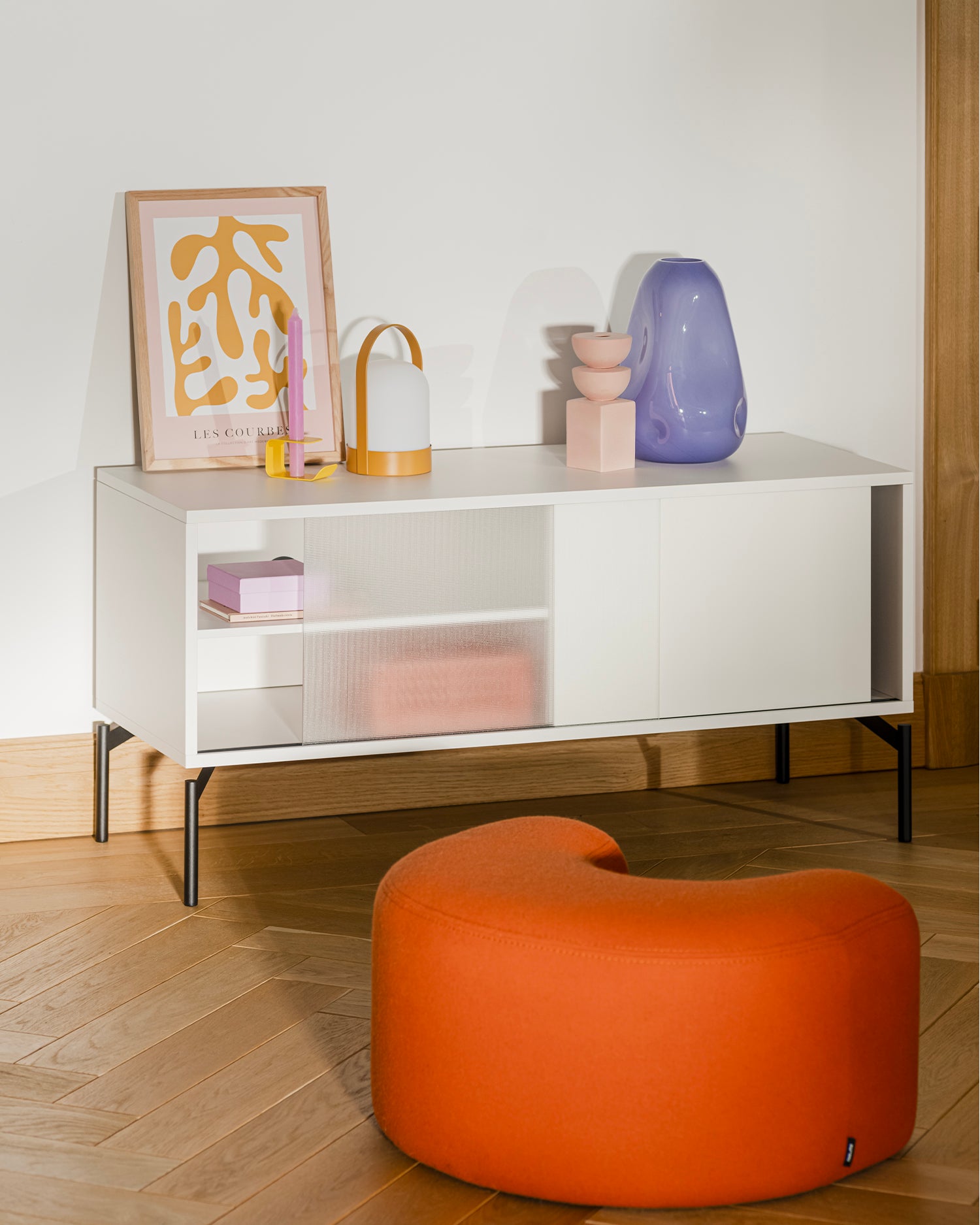 Mobile TV Met mini, grigio chiaro
