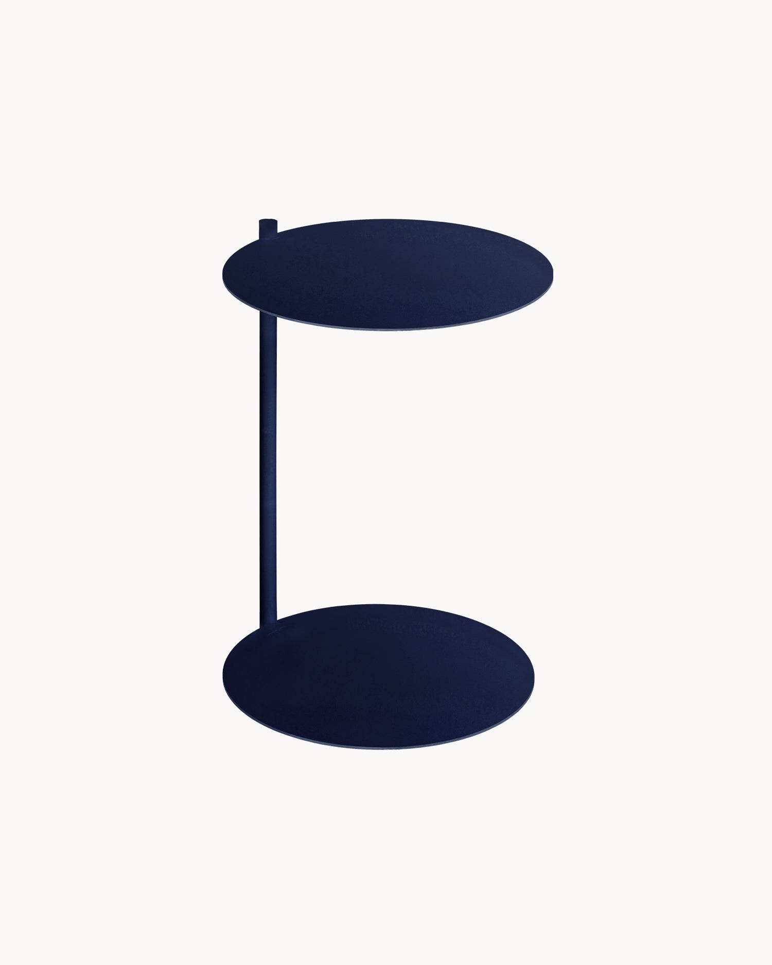 Tavolino in acciaio Ande, blu navy