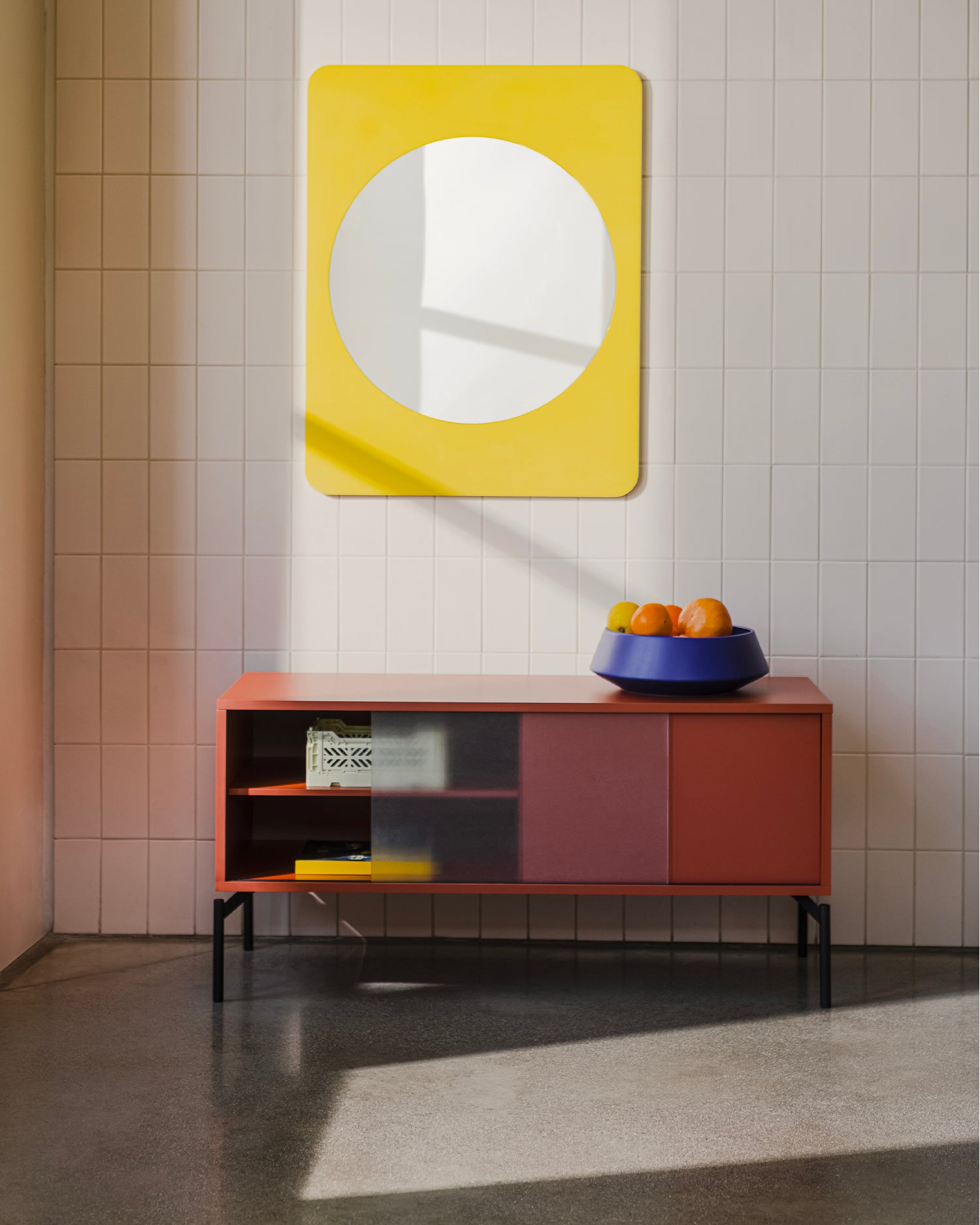 Mobile TV Met Mini, terracotta