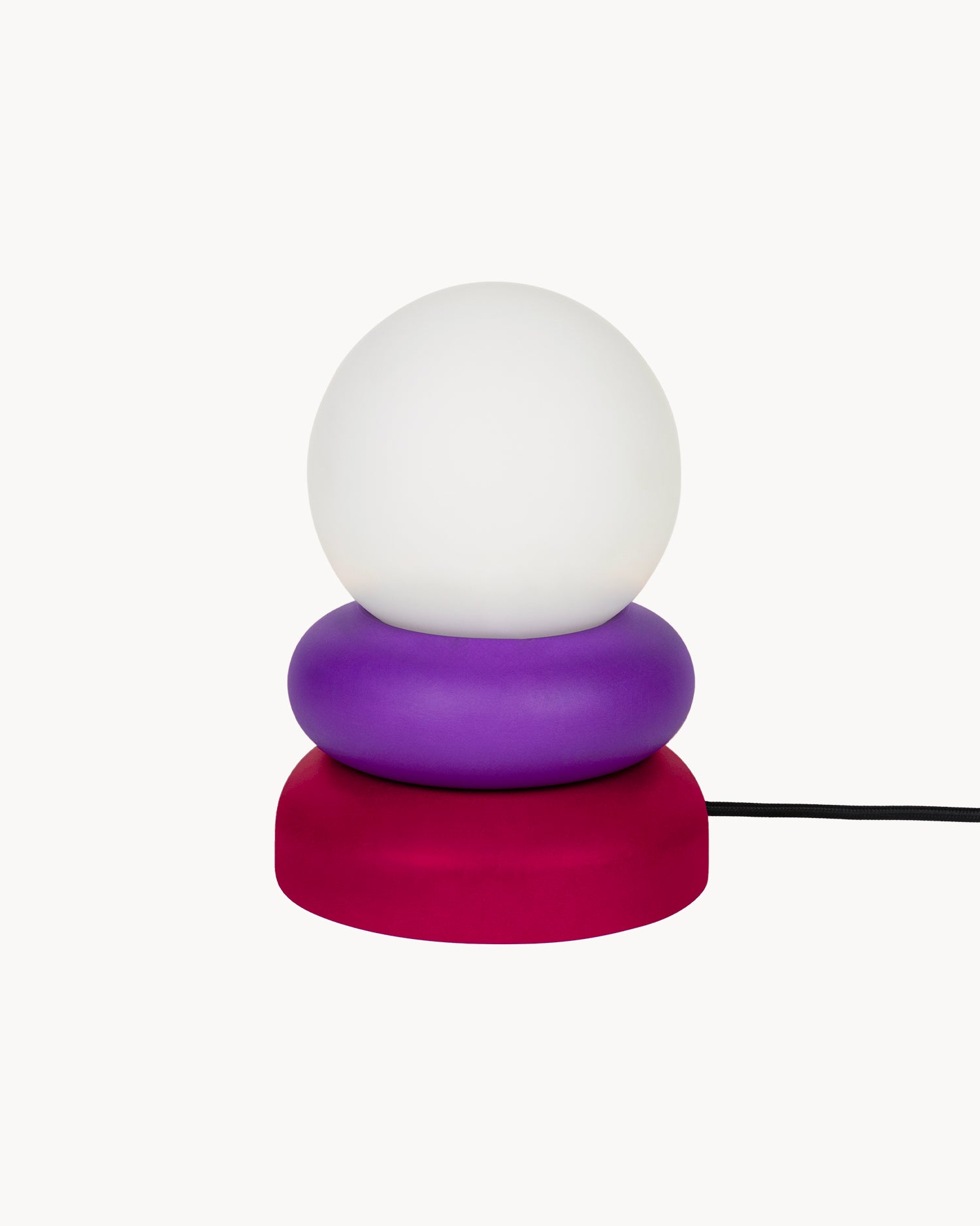 Lampada da tavolo Otem, viola