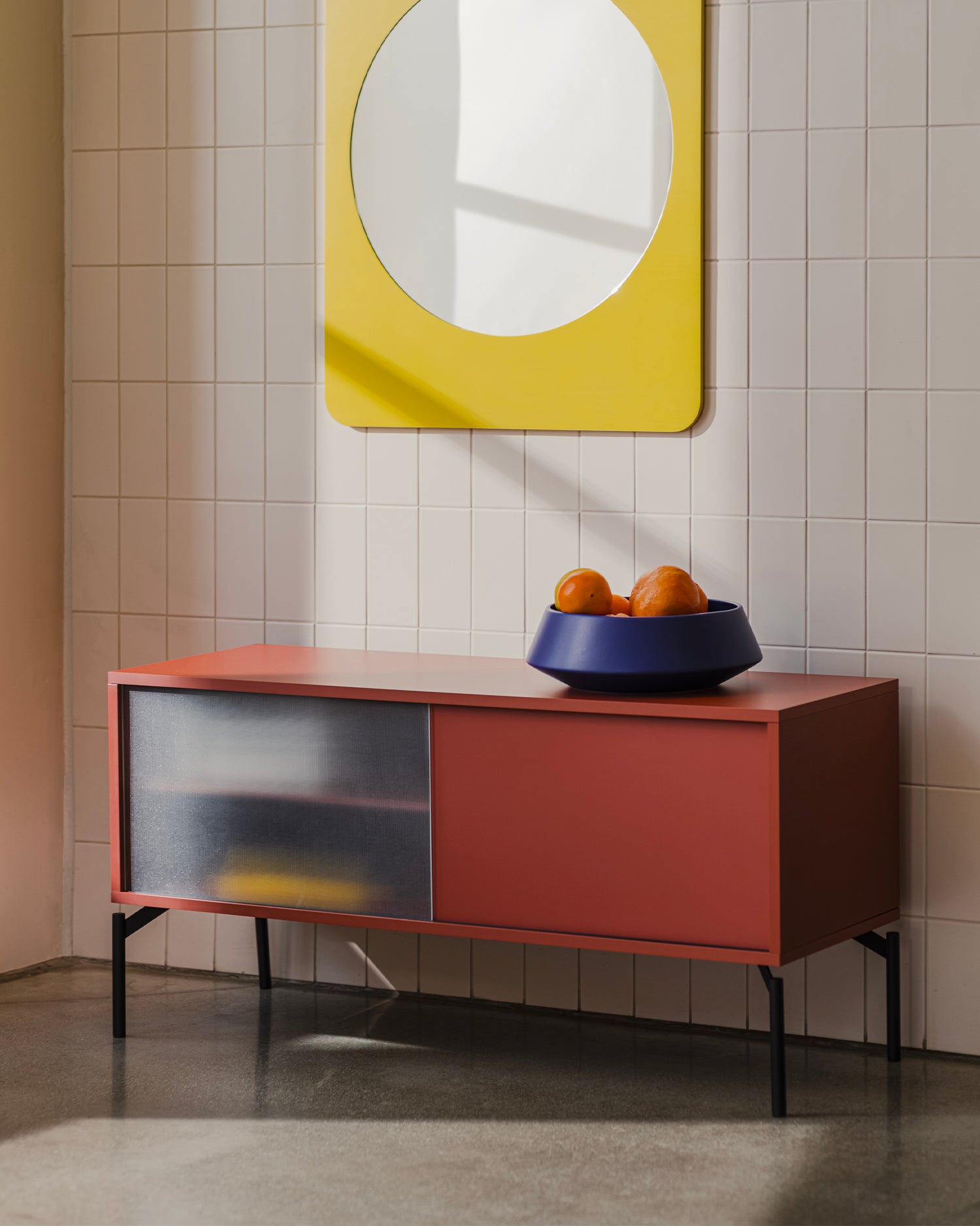 Mobile TV Met Mini, terracotta