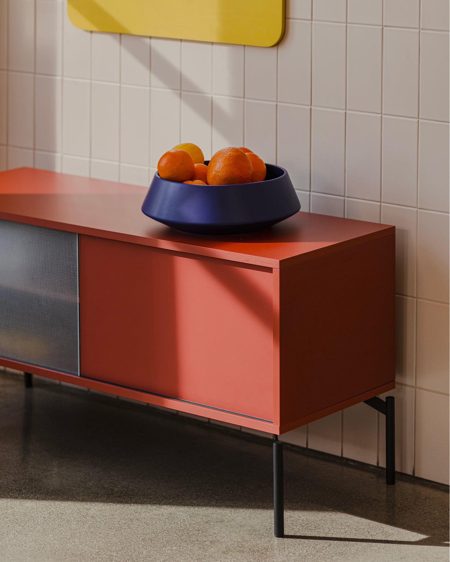 Mobile TV Met Mini, terracotta